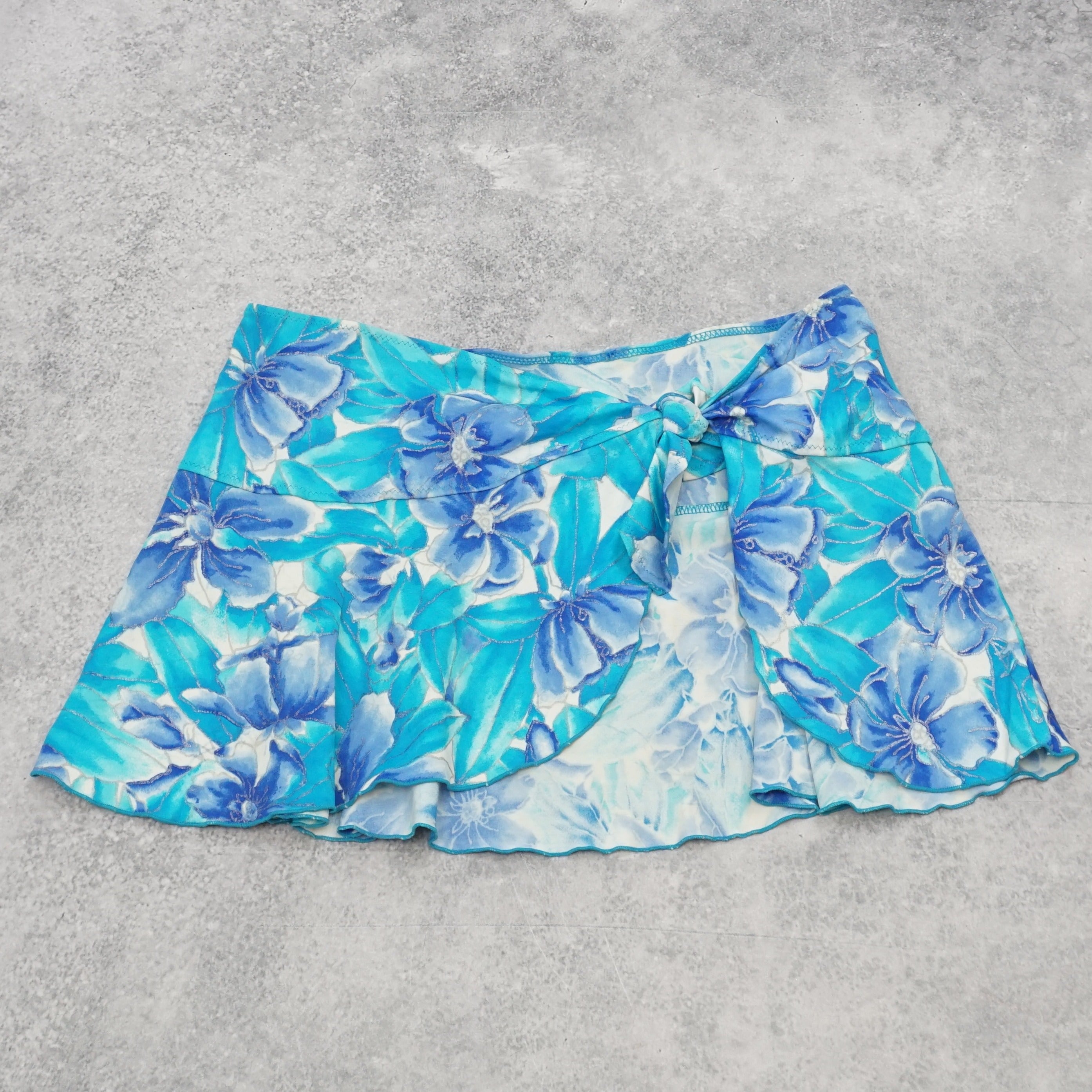 Swim Floral Skirt