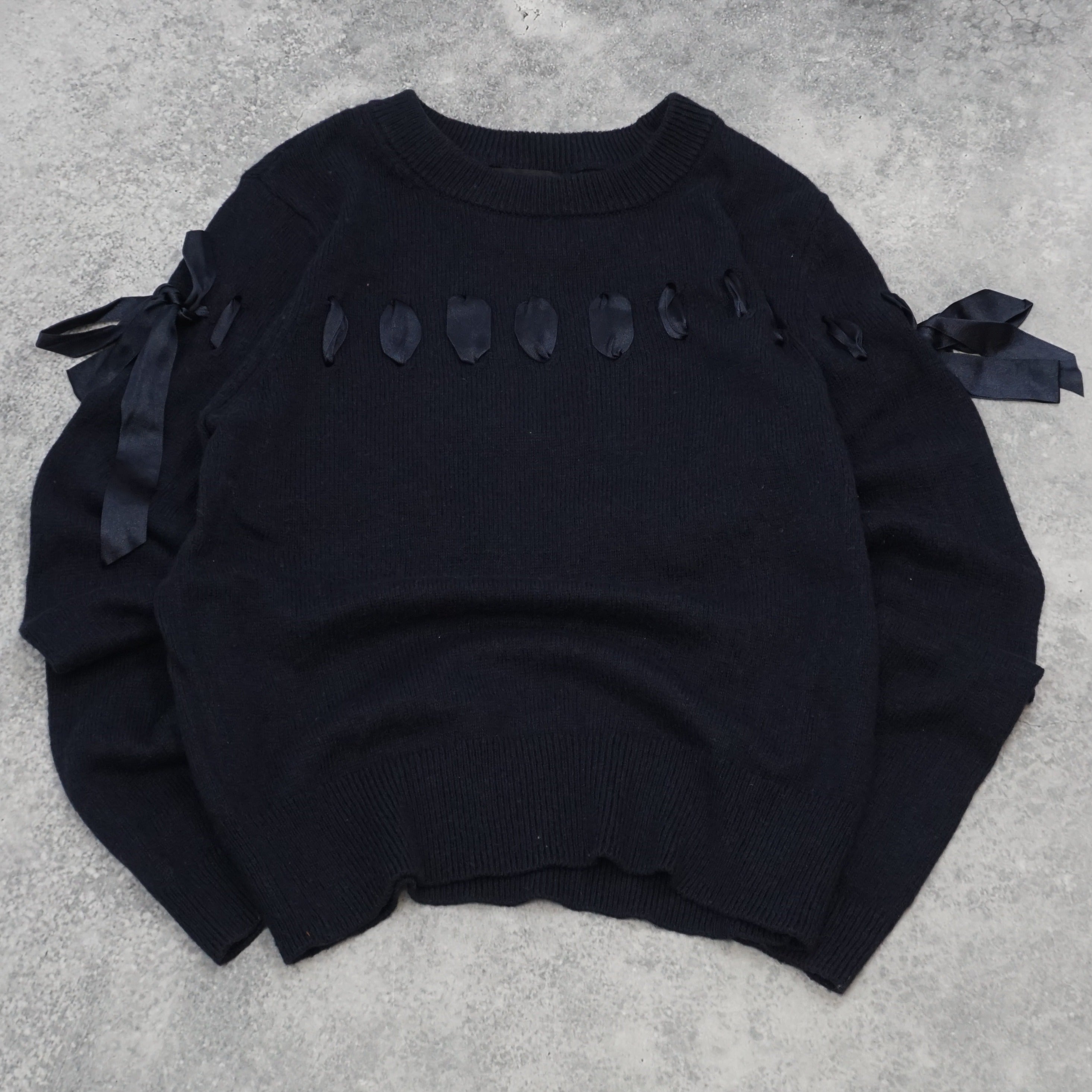 Massimo Dutti Embroidery Detail Knit
