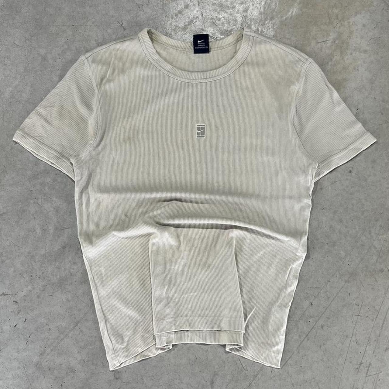 2000s Nike Ribbed T-Shirt Top