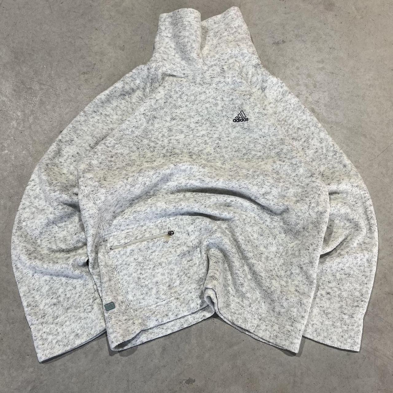 2000s Adidas Fleece Hoodie Sweater