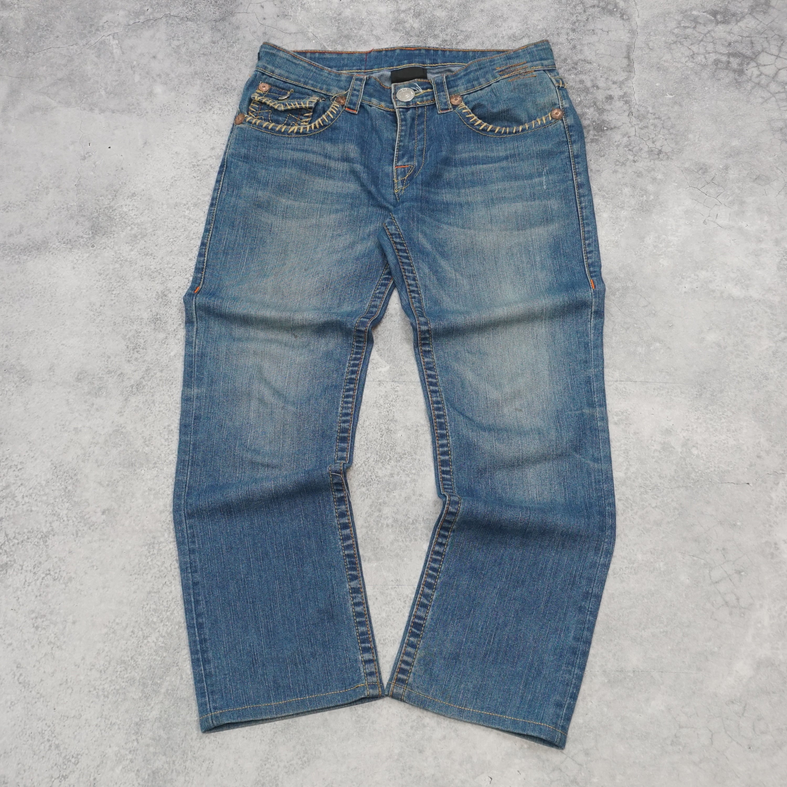 2000s True Religion Billy Super T Straight Jeans