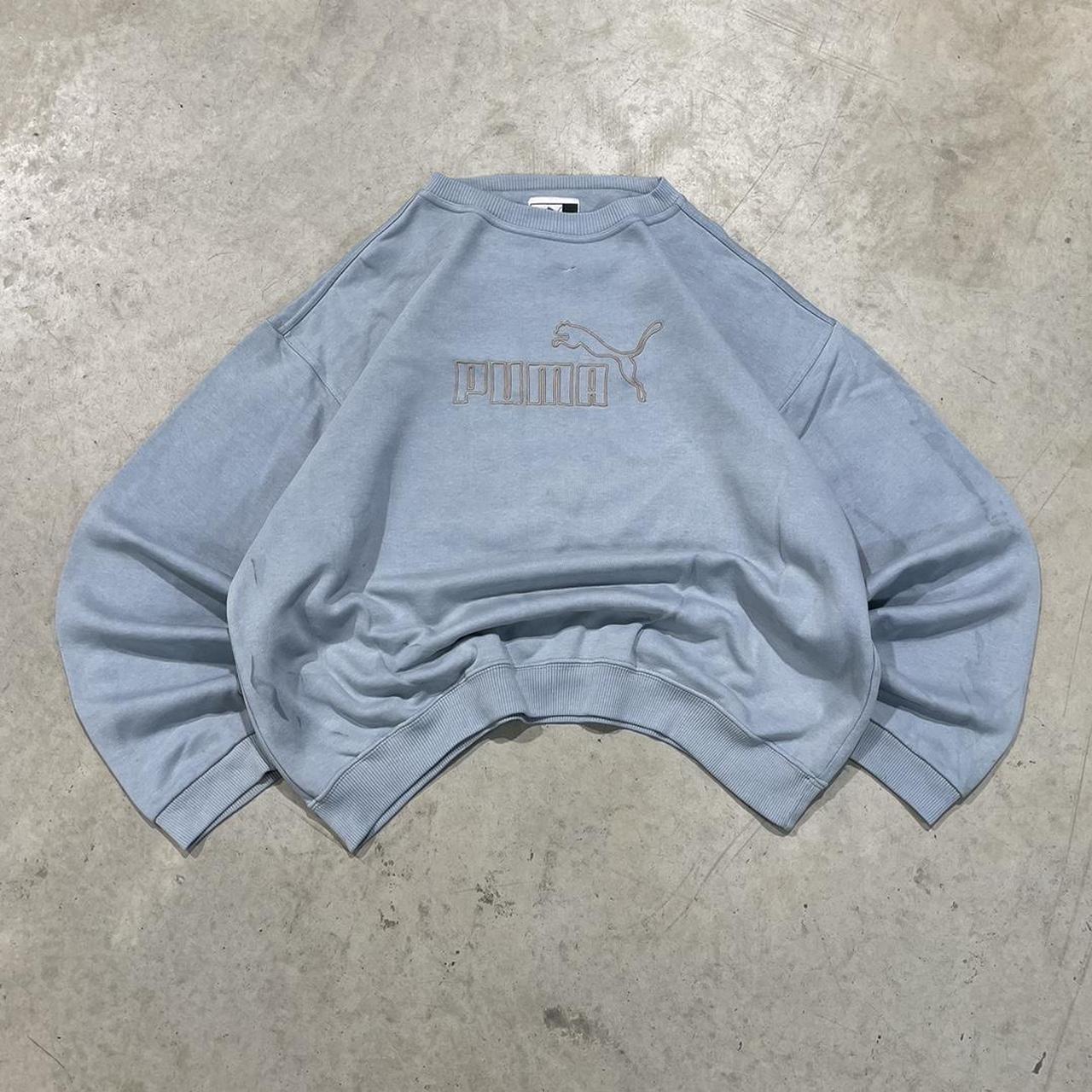 2000s Puma Oversized Crewneck Sweater
