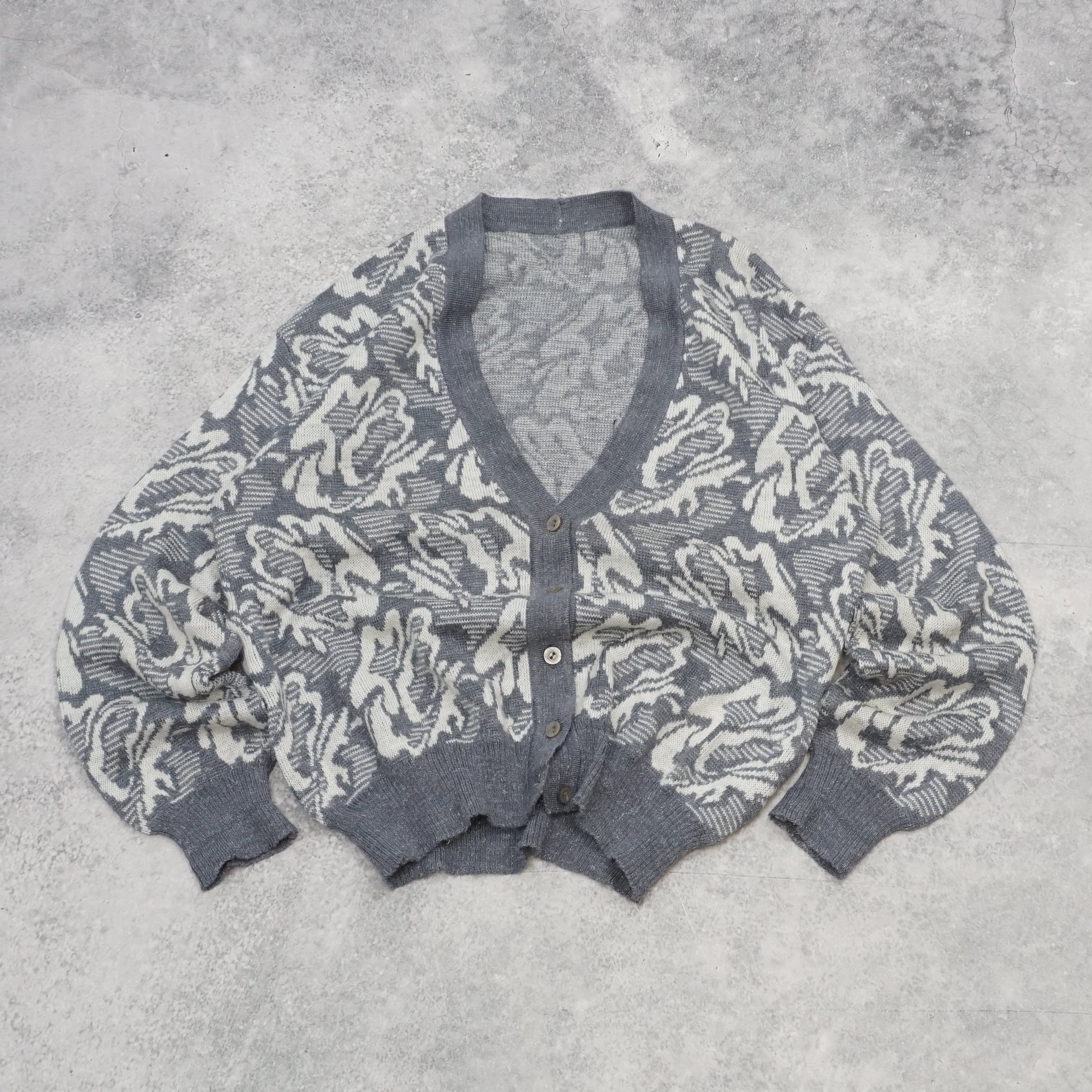 Floral Pattern Cardigan