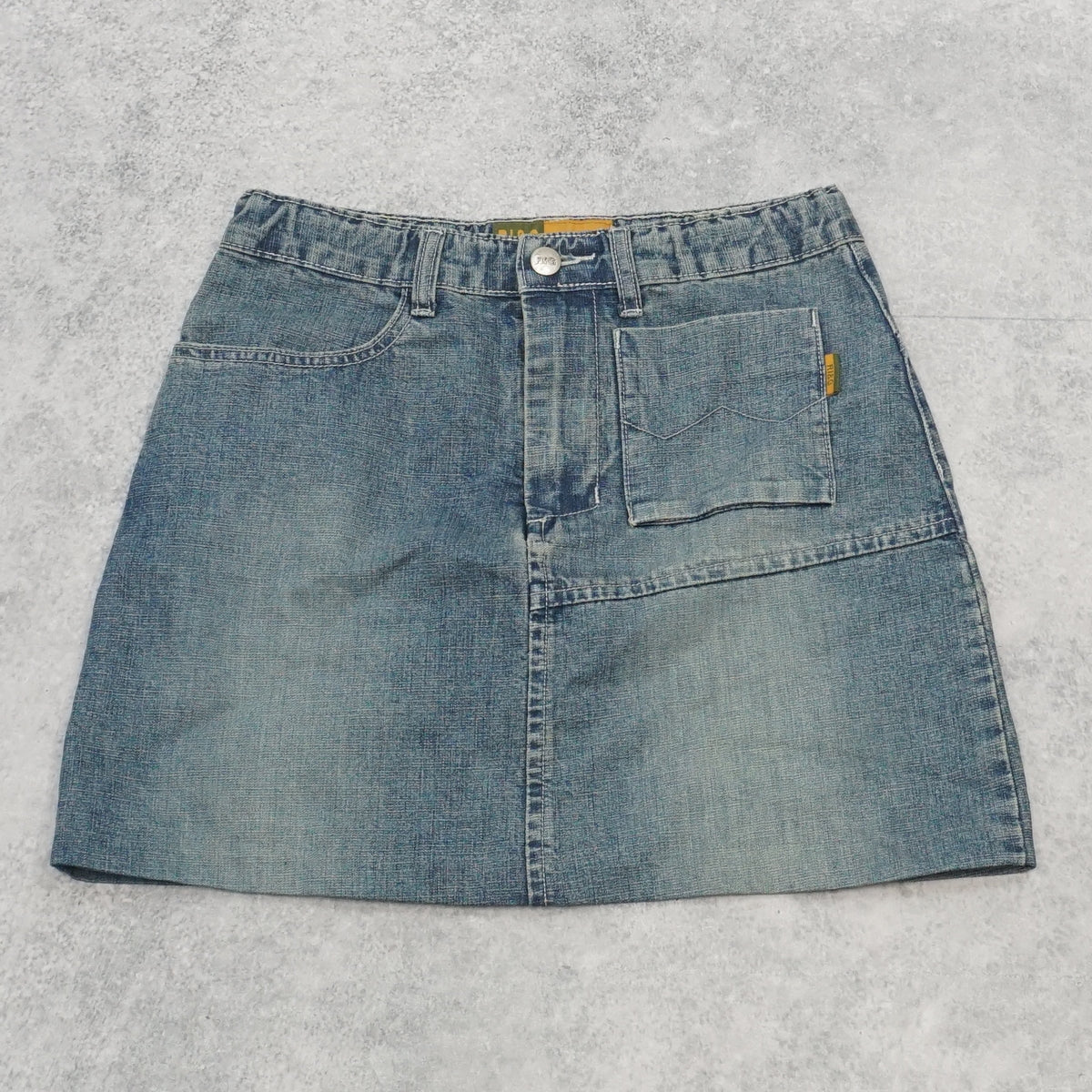 2000s Ri&G Denim Mini Skirt