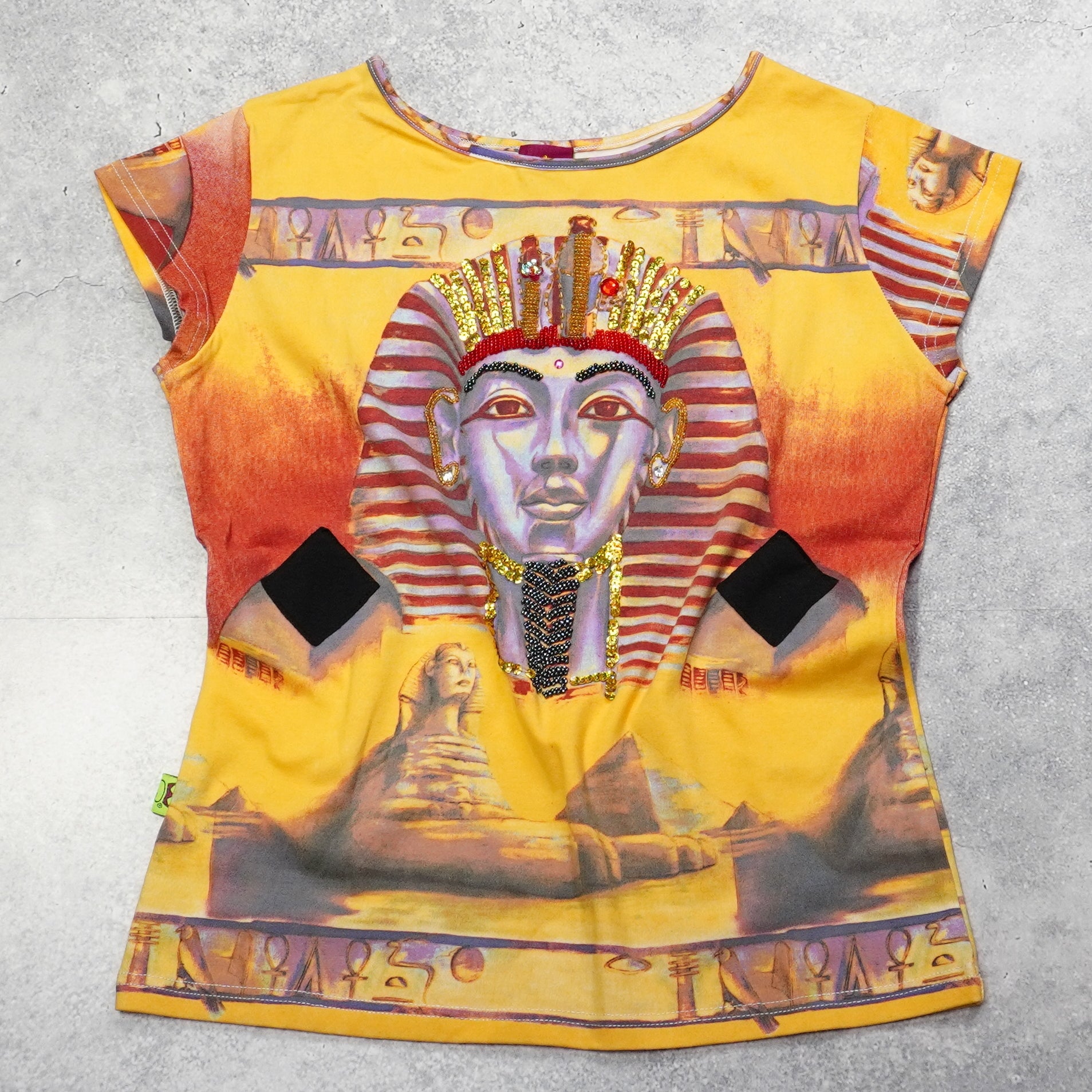2000s Save The Queen Graphic Top