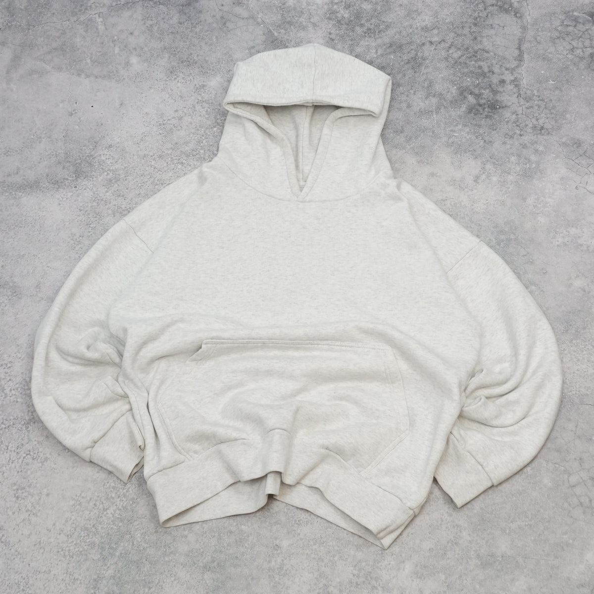 Australian Stitch Oversized Crop Hoodie