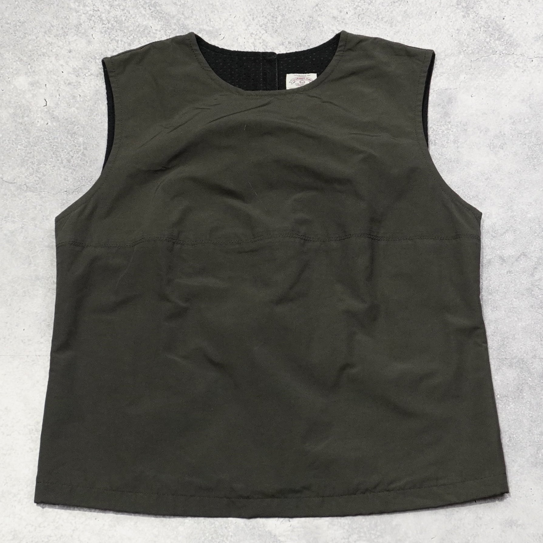 2000s Armani Jeans Back Button Top