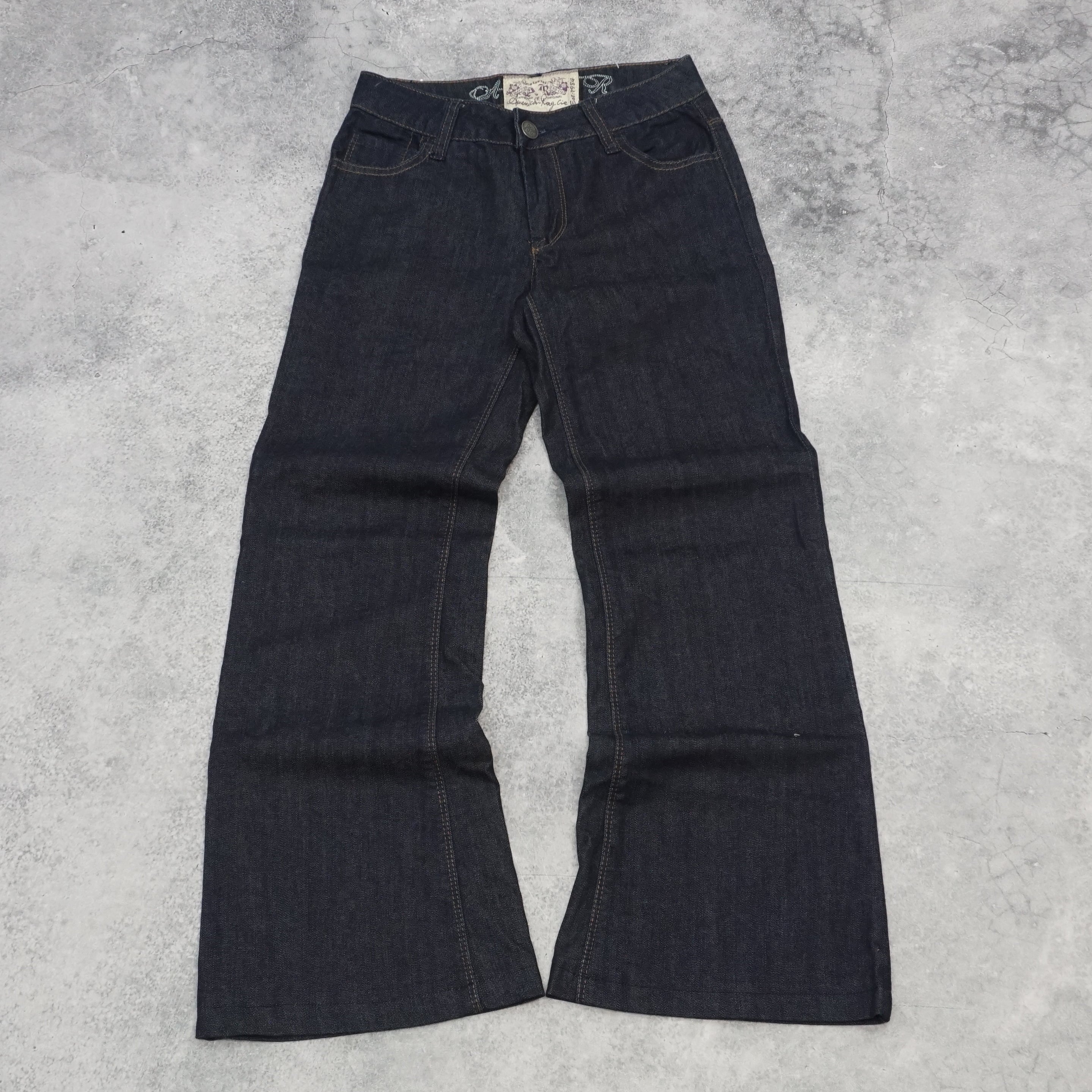 2000s American Rag Cie Flare Dark Wash Jeans