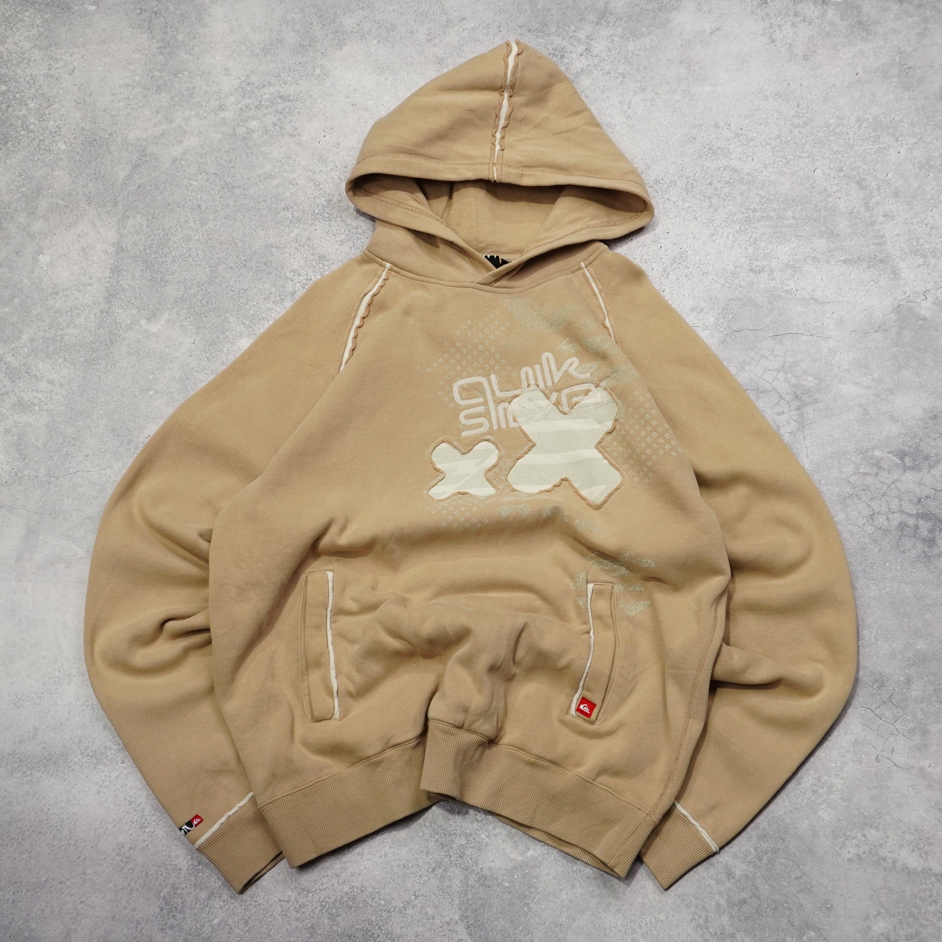 2000s Quiksilver Heavyweight  Hoodie
