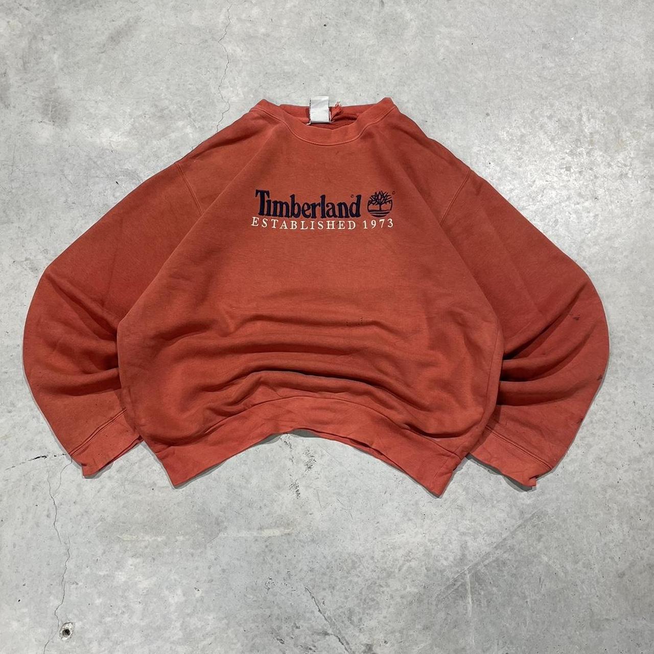 2000s Timberland Oversized Crewneck