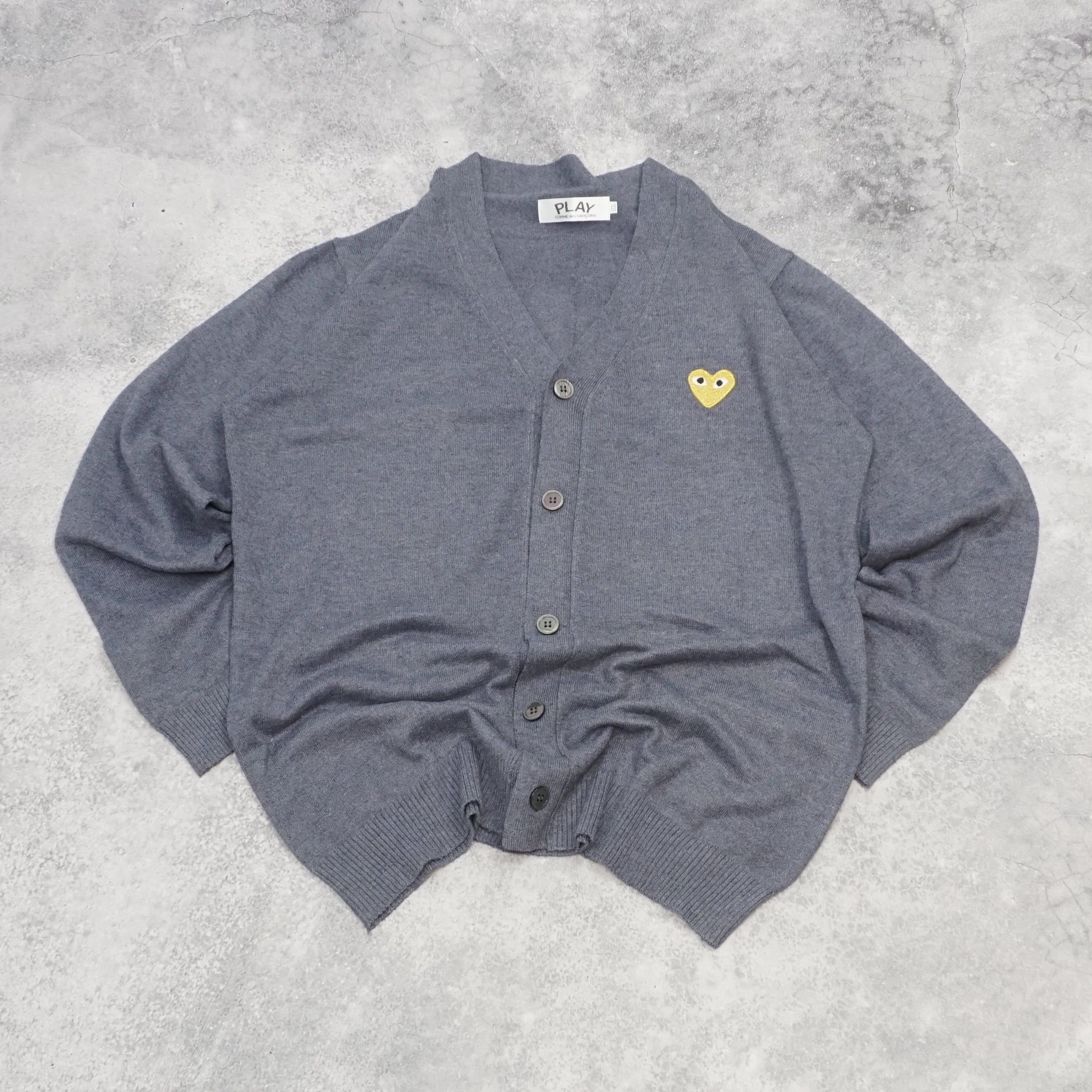 Comme Des Garçons Play Graphic Cardigan