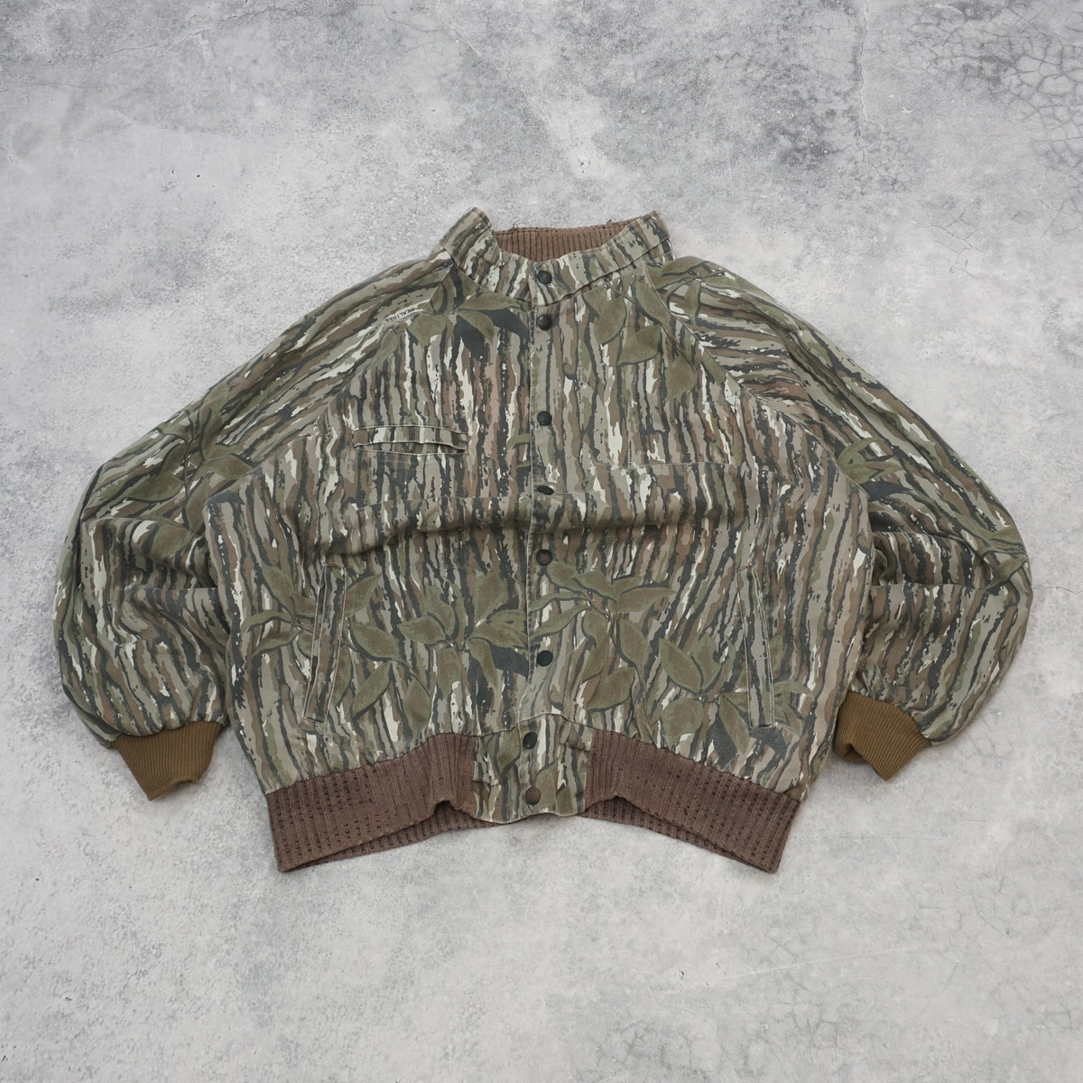 90s Realtree Camo Bomber Jacket