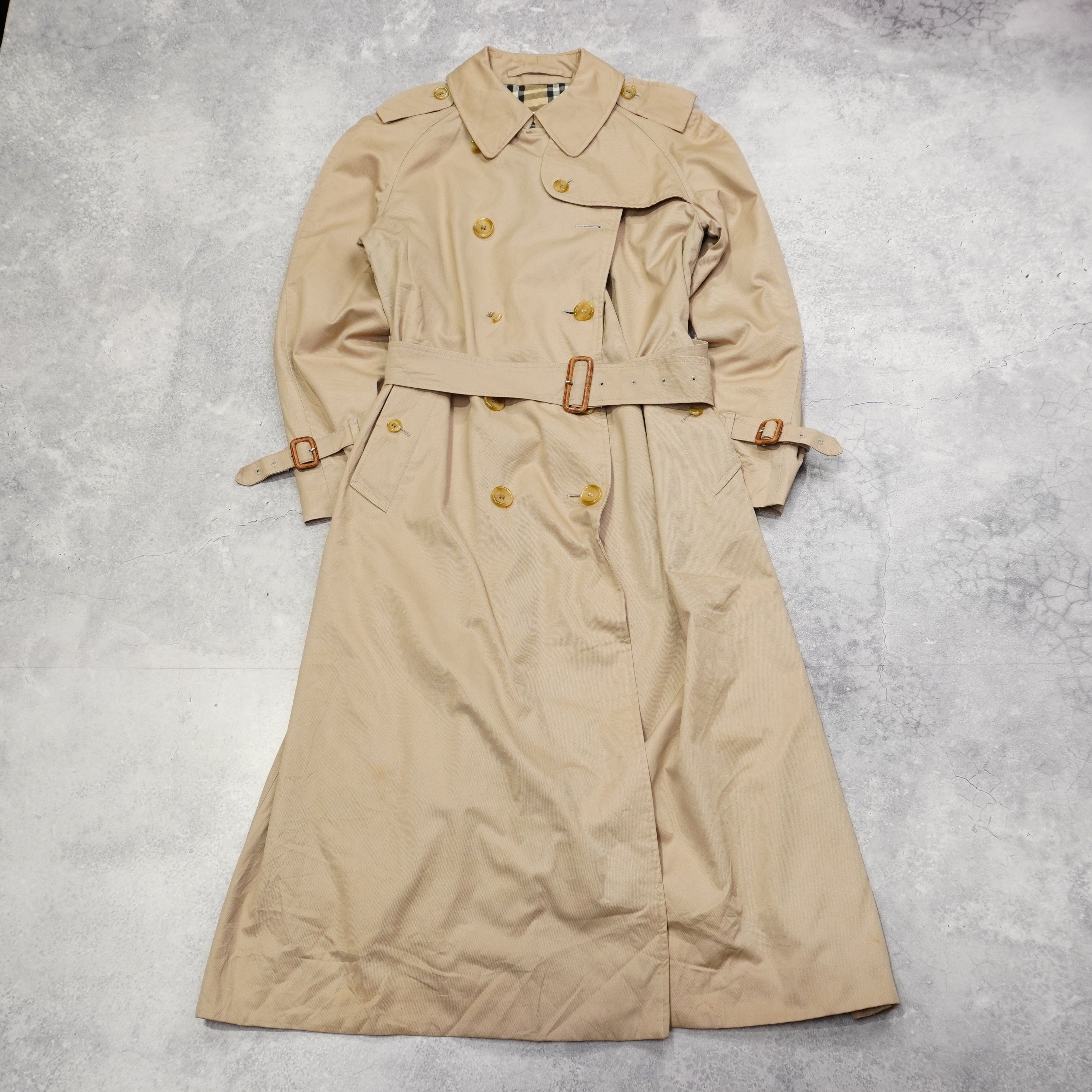 90s Burberrys Double Breasted Trench Coat