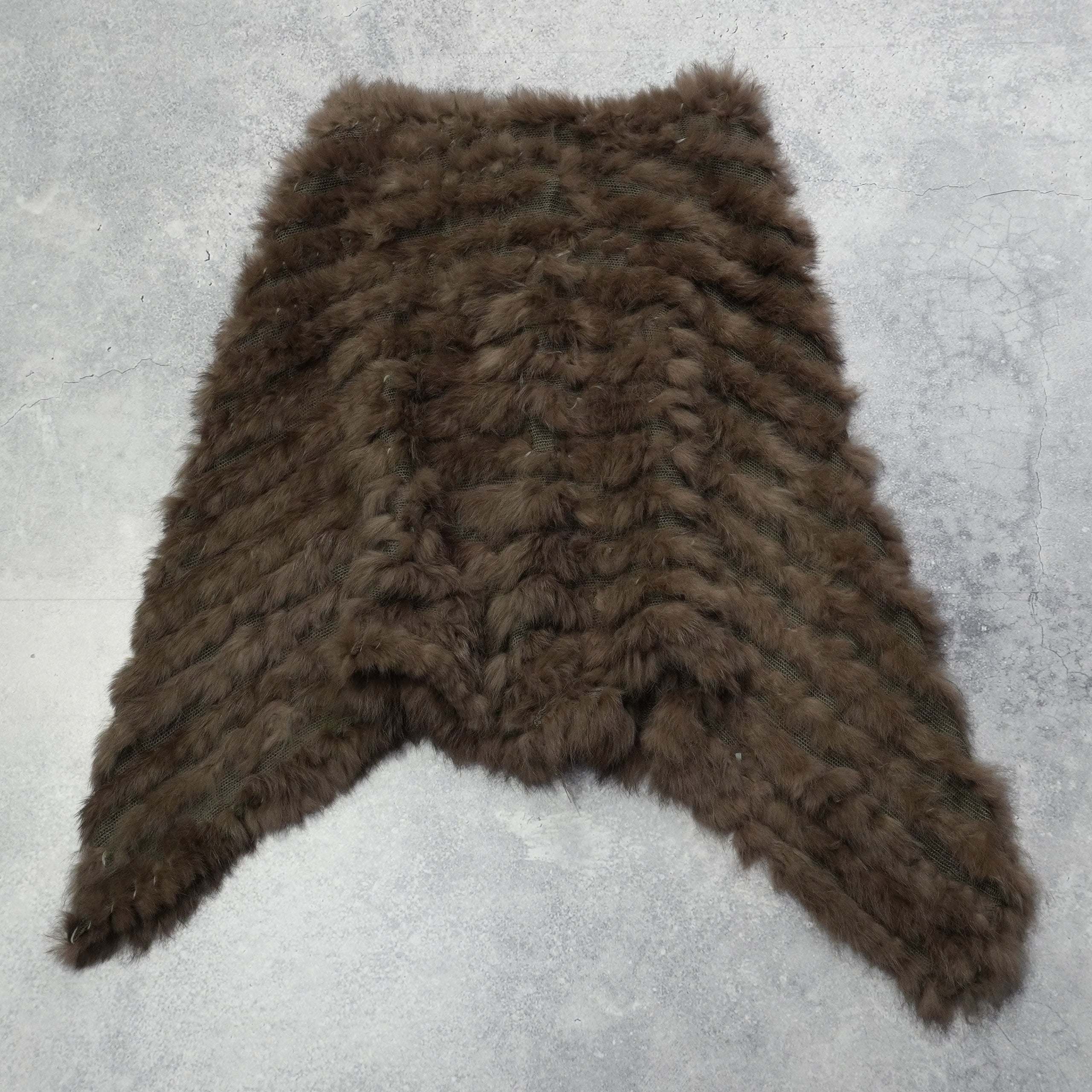 Faux Fur Skirt