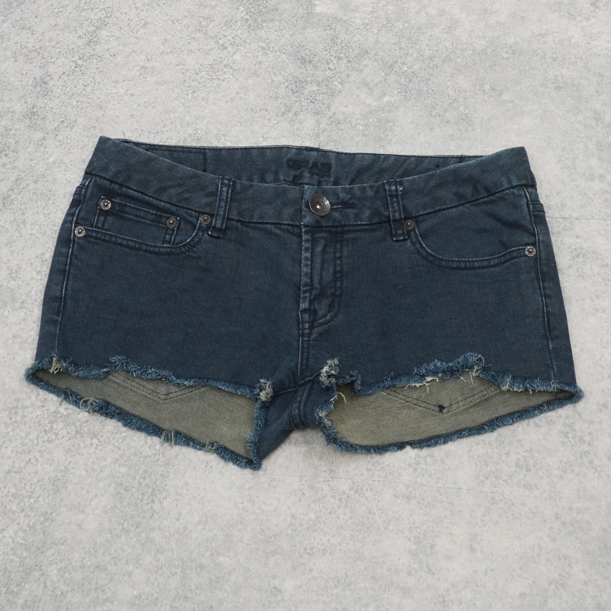 2000s Grab Dark Wash Shorts