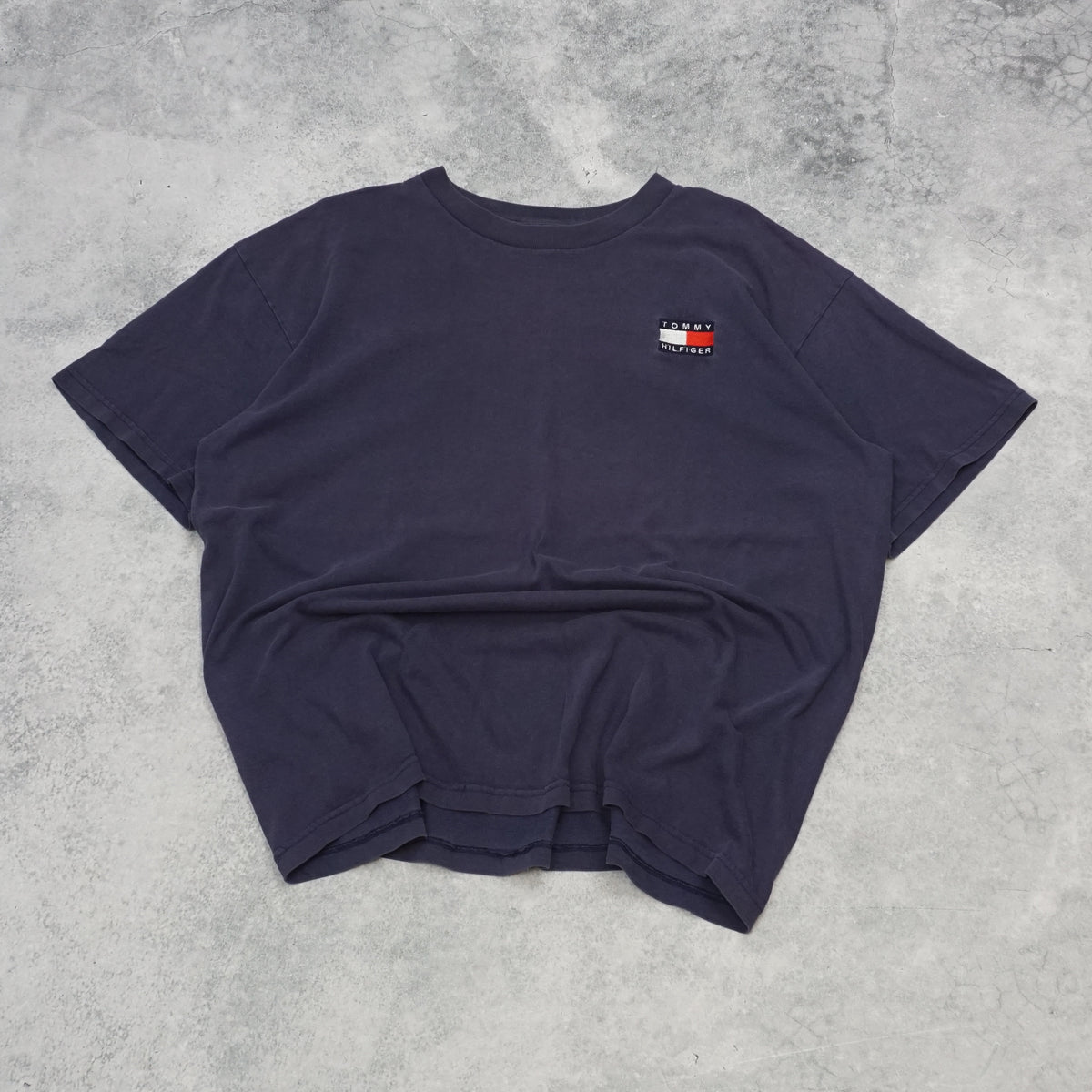90s Tommy Hilfiger Flag Logo T-Shirt