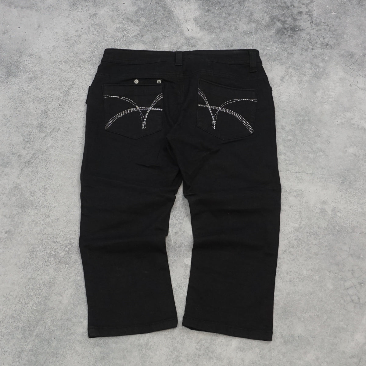 2000s Tyte Stretch Embellished Capri