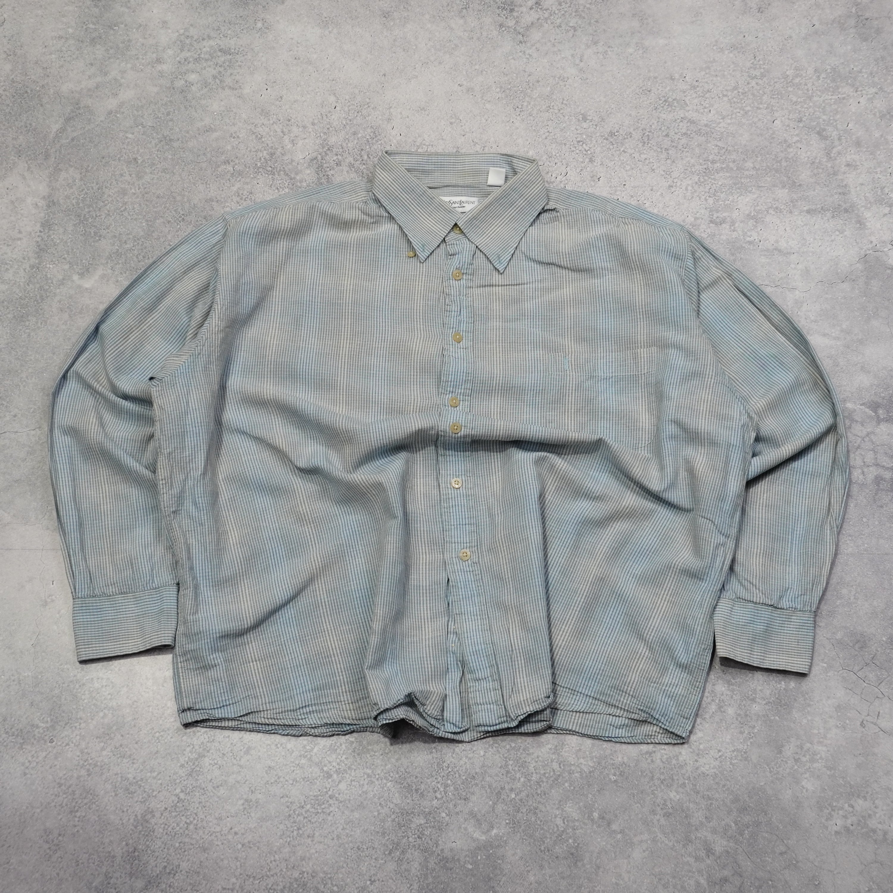 2000s Yves Saint Laurent Button Up Shirt