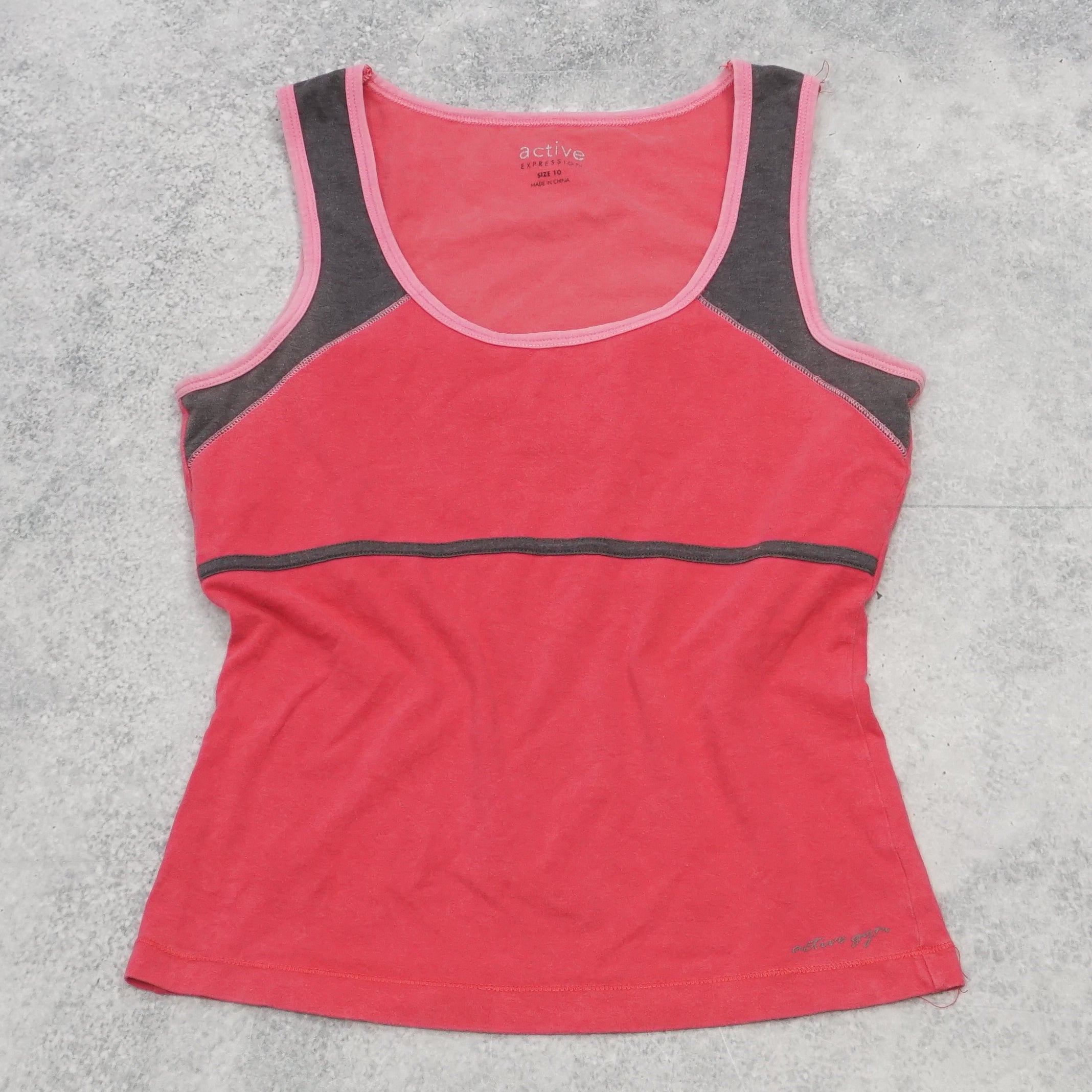 2000s Active Expression Tank Top