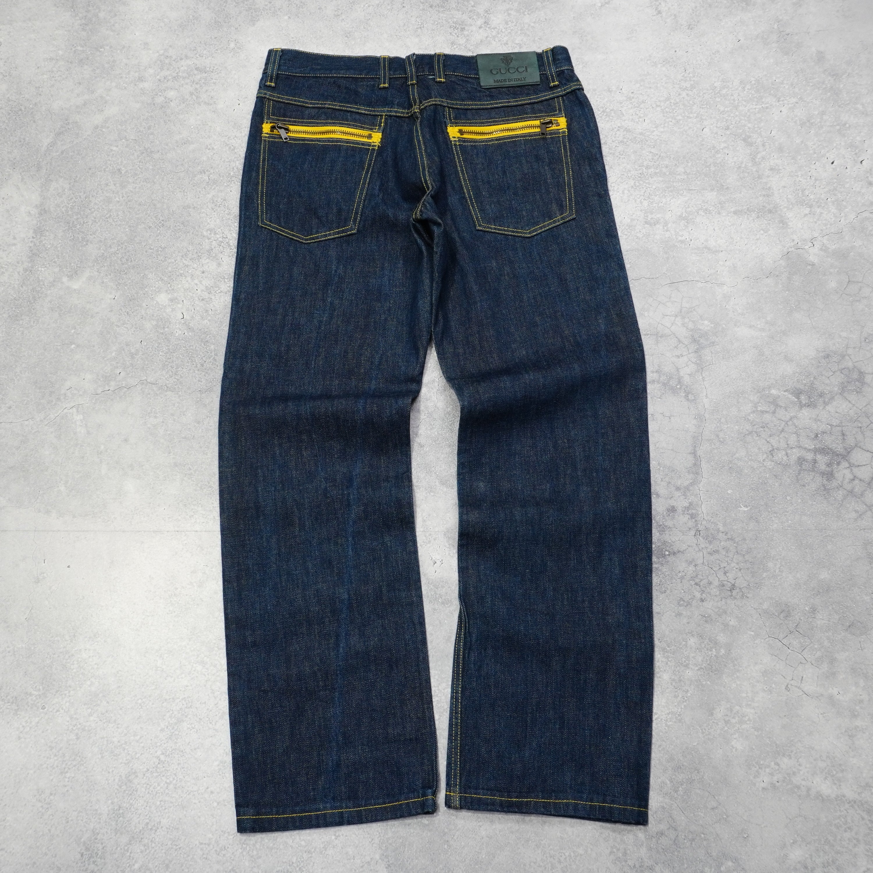 2000s Gucci Zipper Jeans