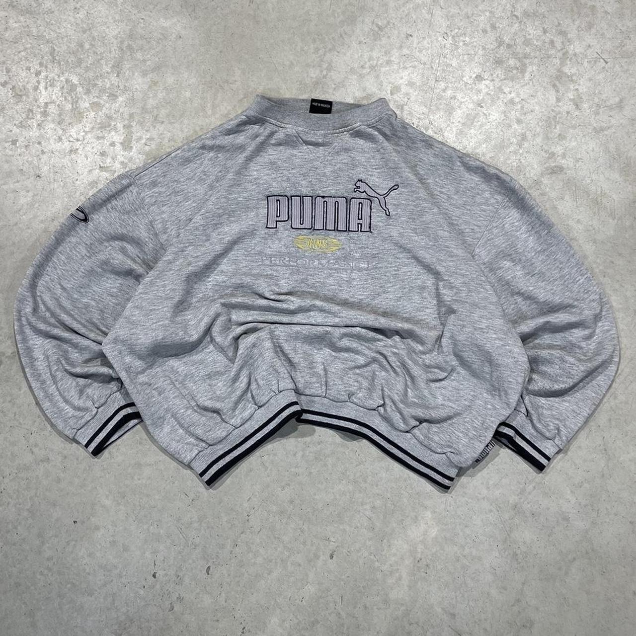 2000s Puma Graphic Crewneck Crop
