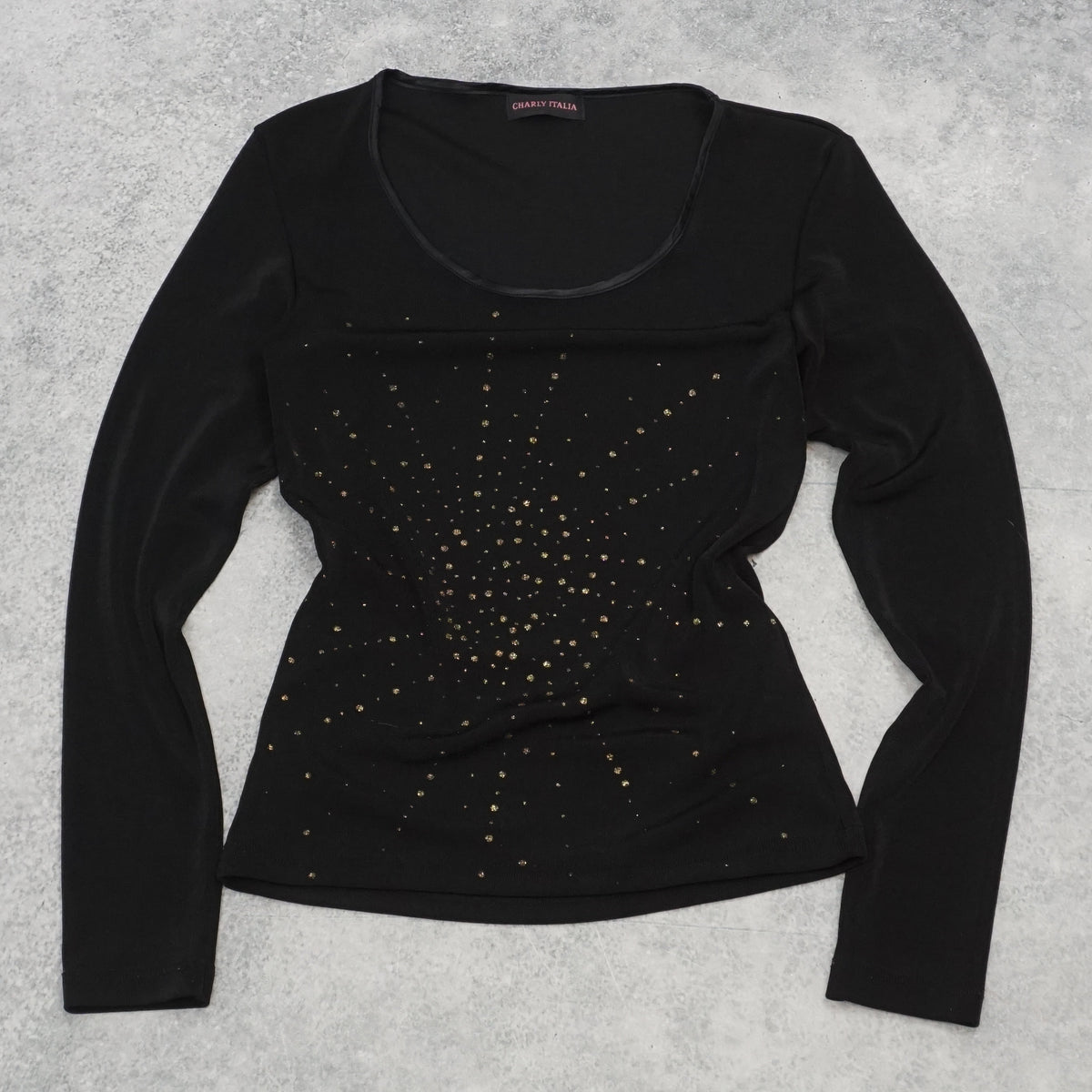 2000s Charly Italia Long Sleeve Top