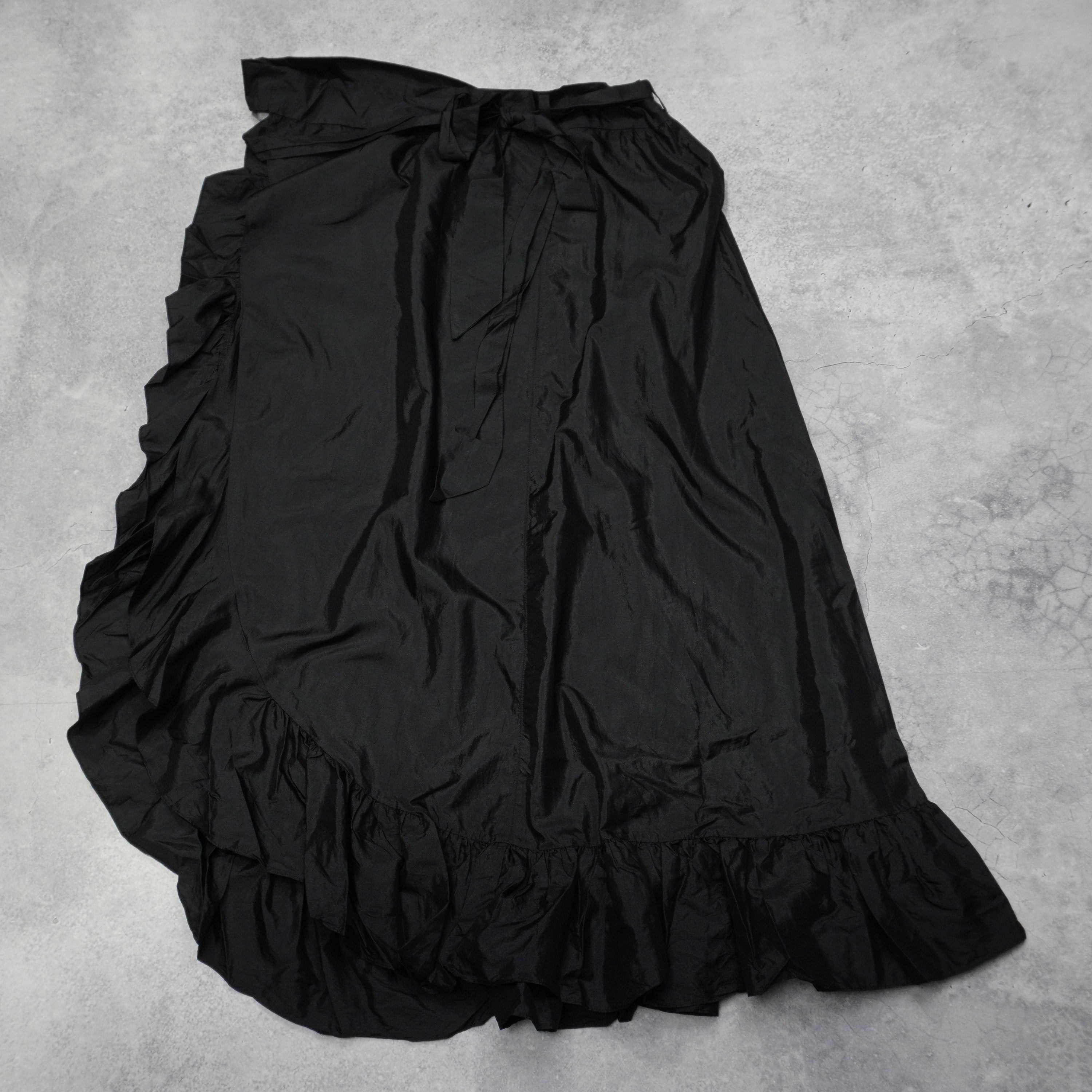 Isabel Marant Frill Hem Wrap Skirt