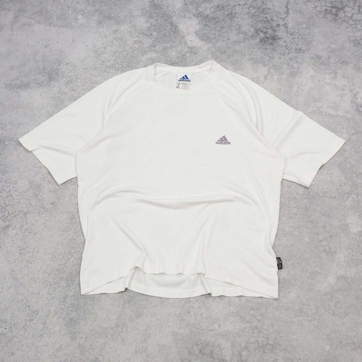90s Adidas Mesh Embroidered T-Shirt