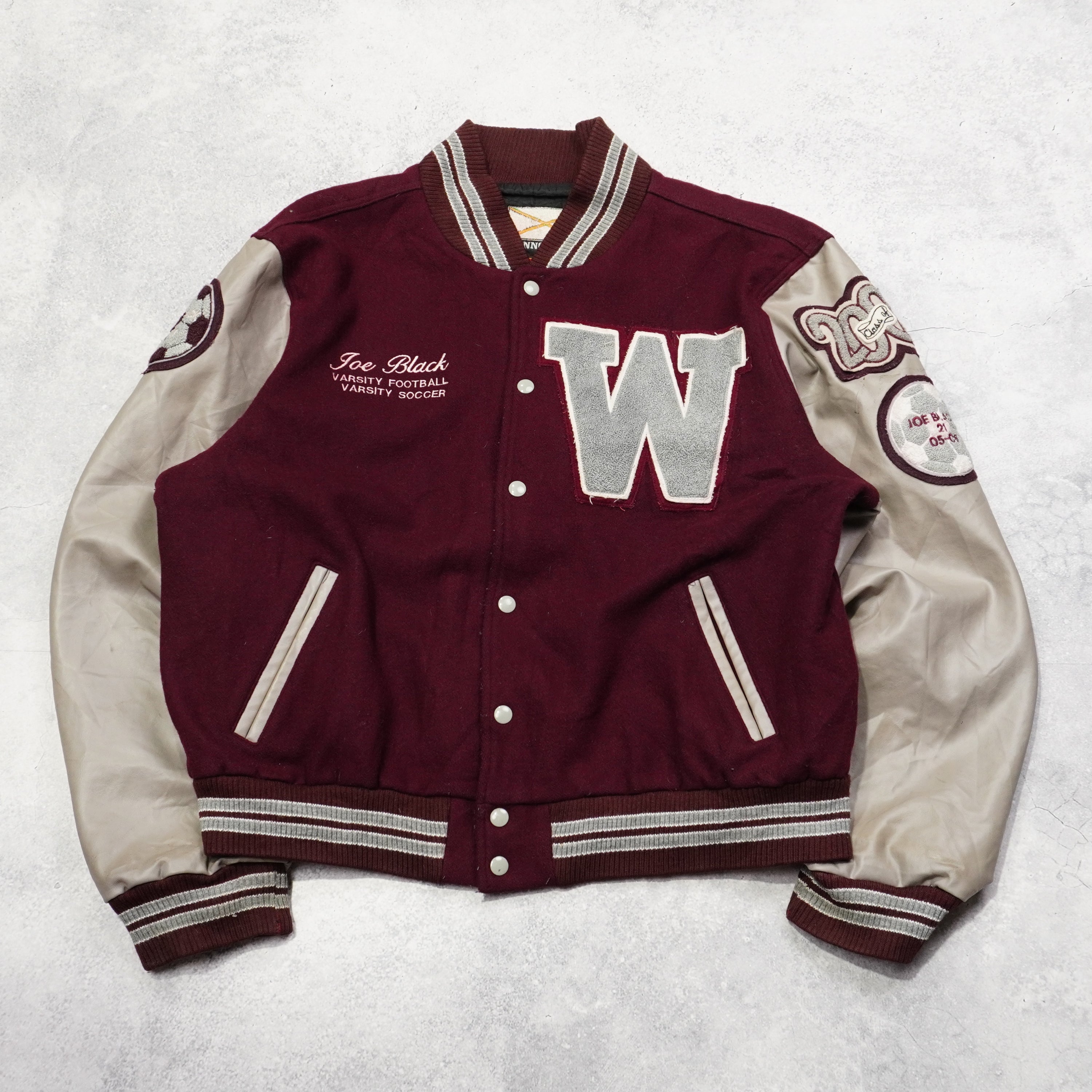 2000s Rennoc Varsity Football Jacket