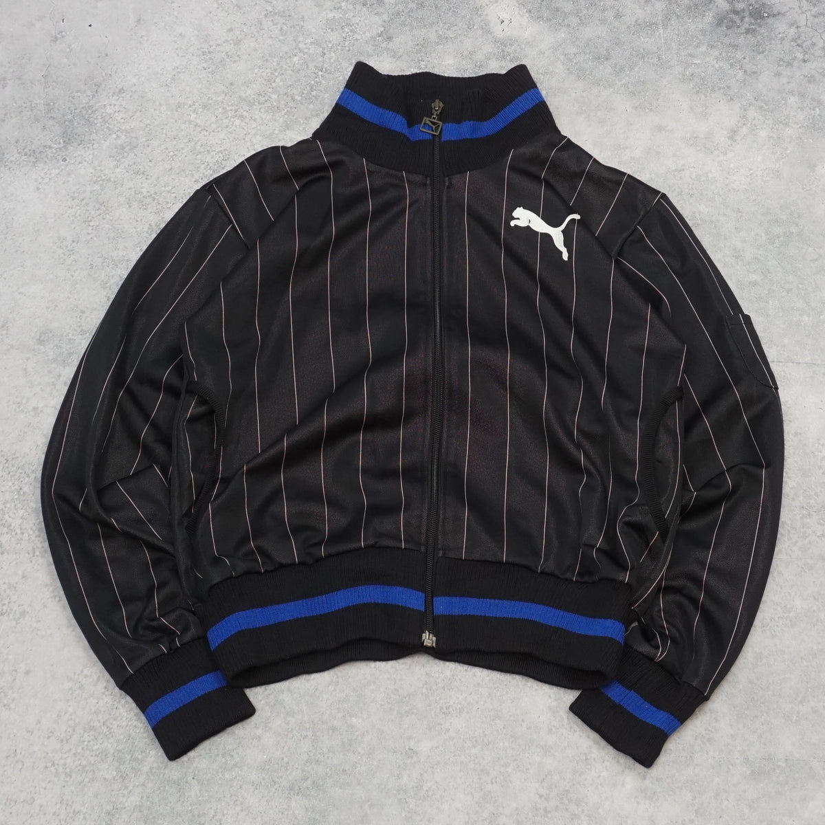90s Puma Pinstripe Track Jacket