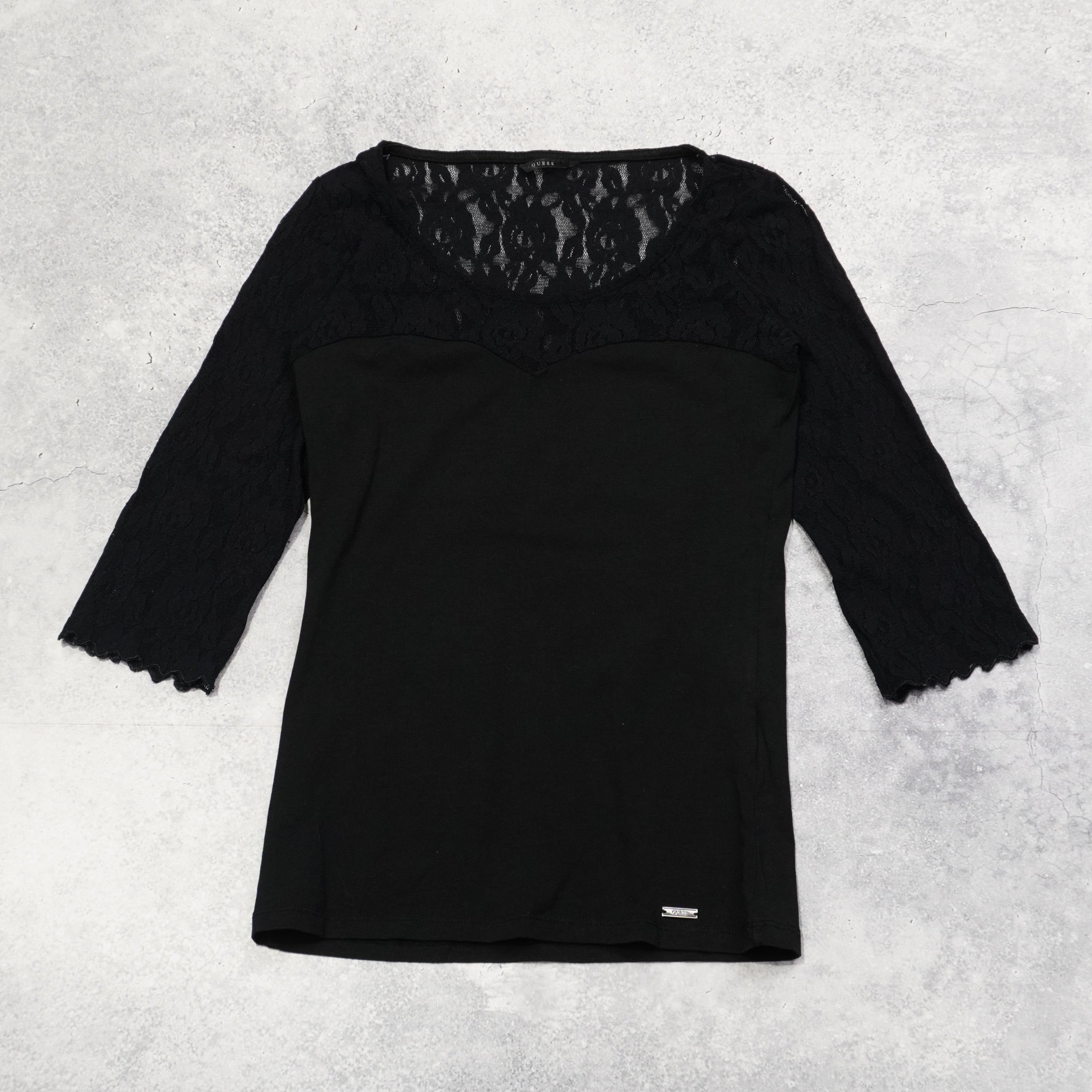 Guess Lace Overlay Top Cami