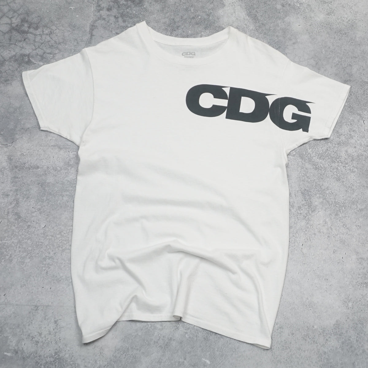 Comme Des Garcons Spellout Logo T-Shirt