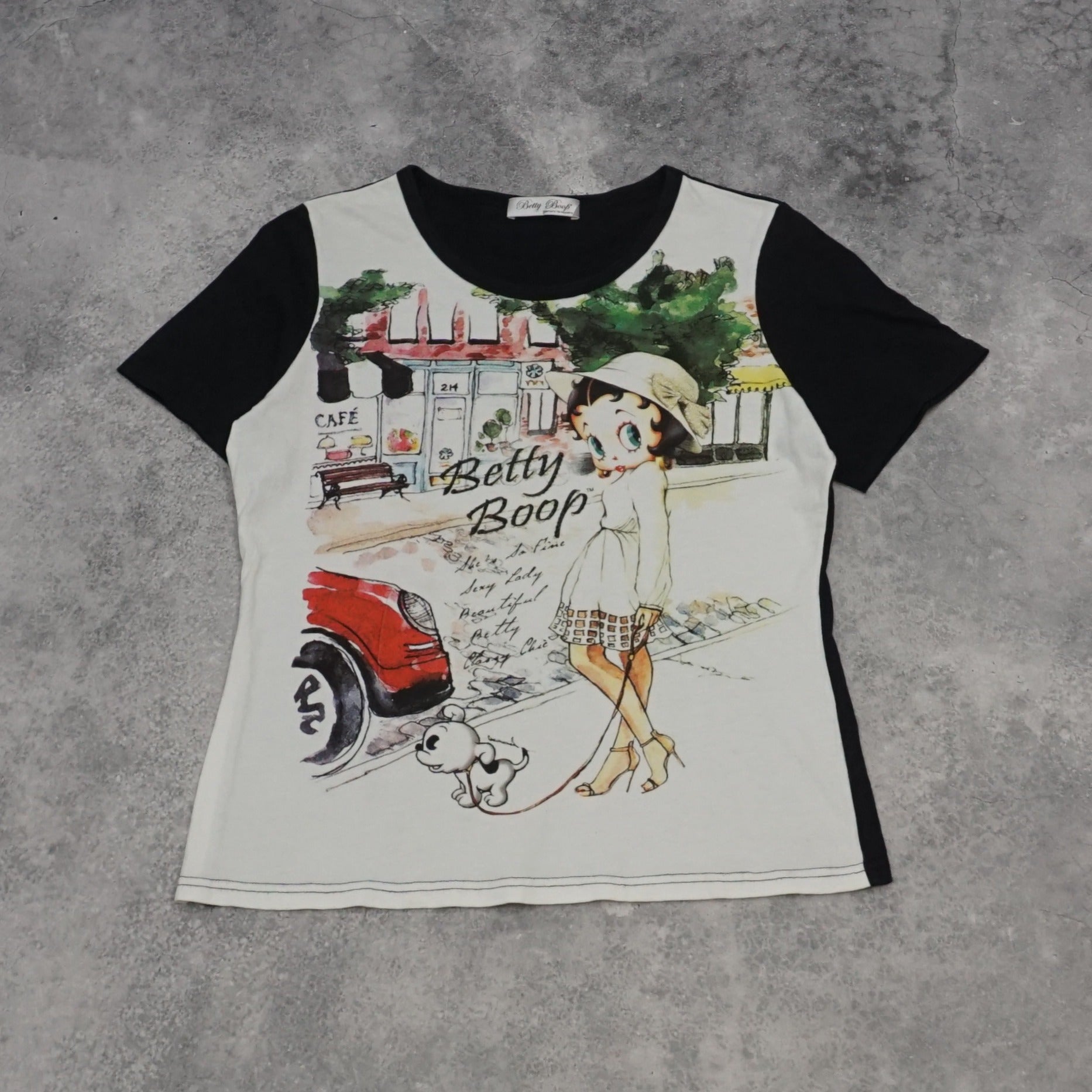 Betty Boop Graphic Print T-Shirt
