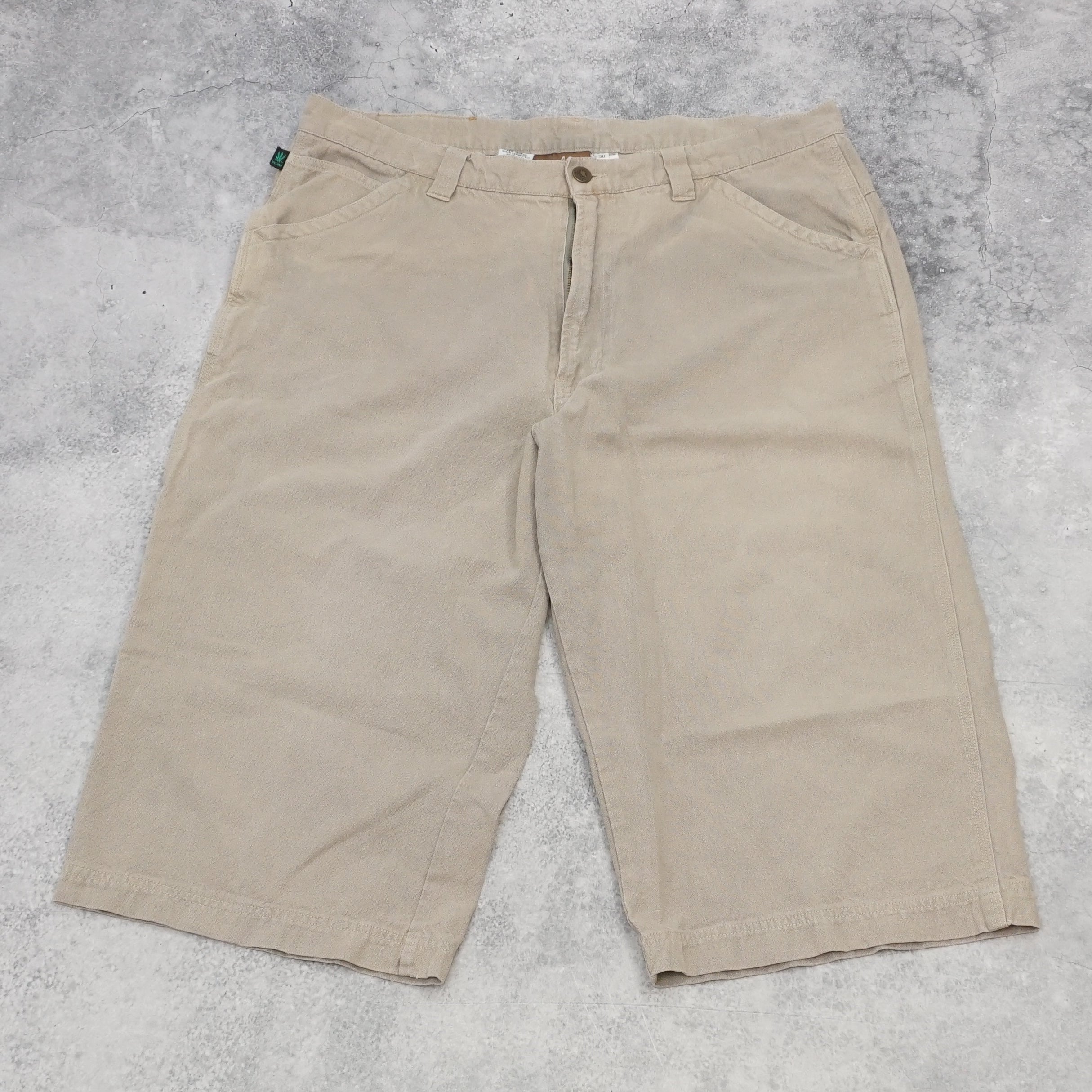 2000s Hemp Braintees Cargo Hemp Shorts