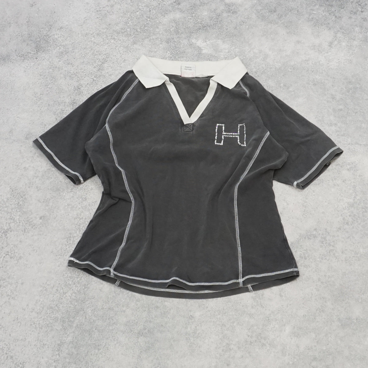 2000s Holden Contrast Stitch Polo