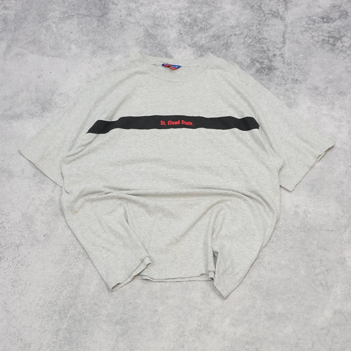 90s Champion St. Cloud State Stripe T-Shirt