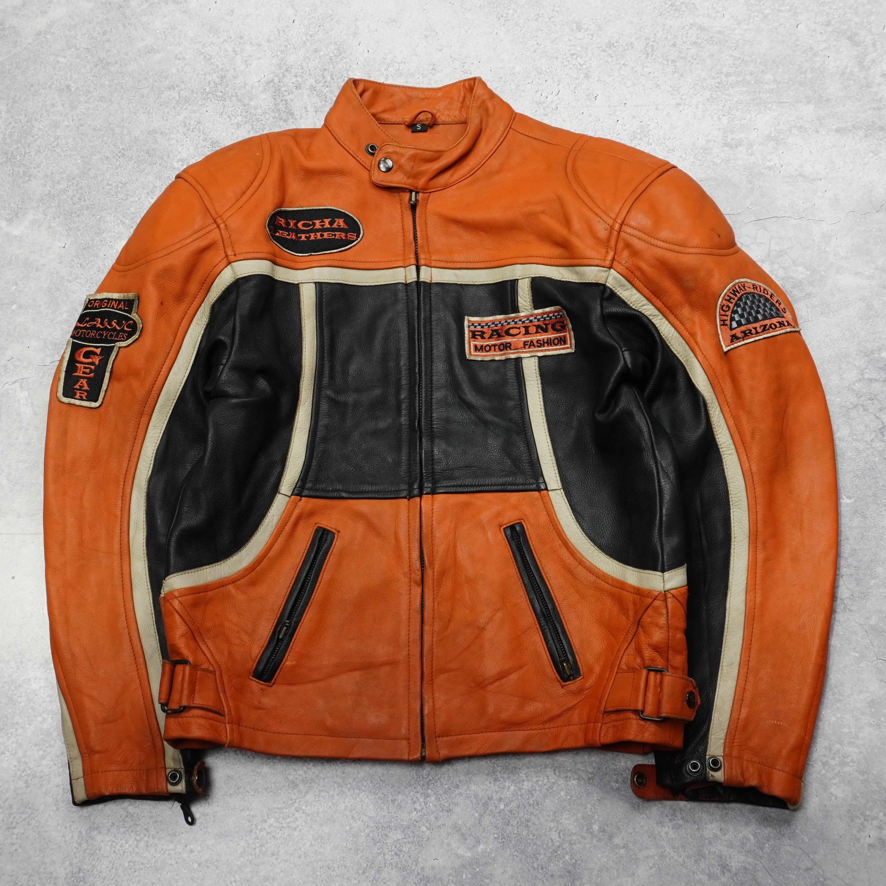 2000s Richa Biker Leather Jacket