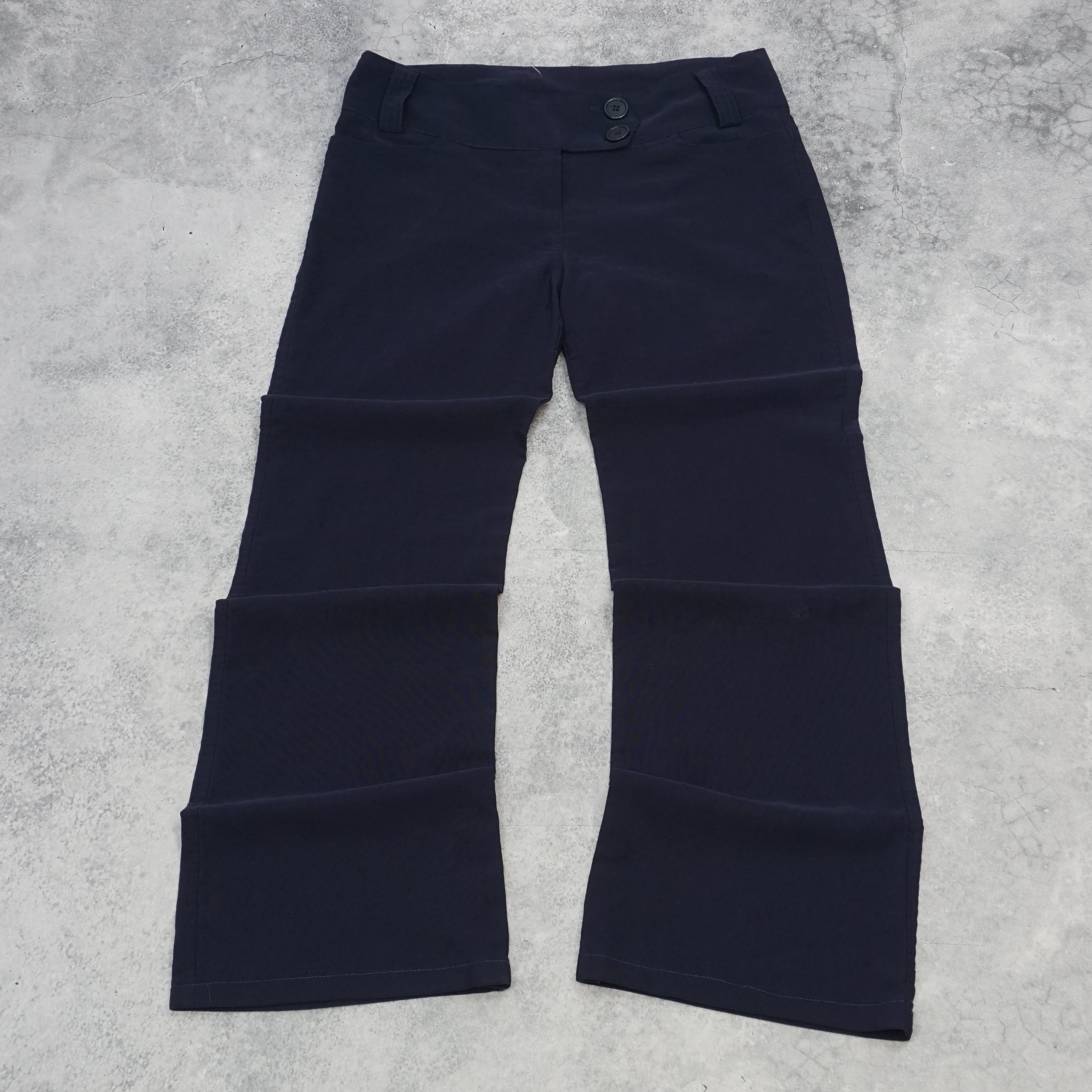 Ice Flare Navy Pants