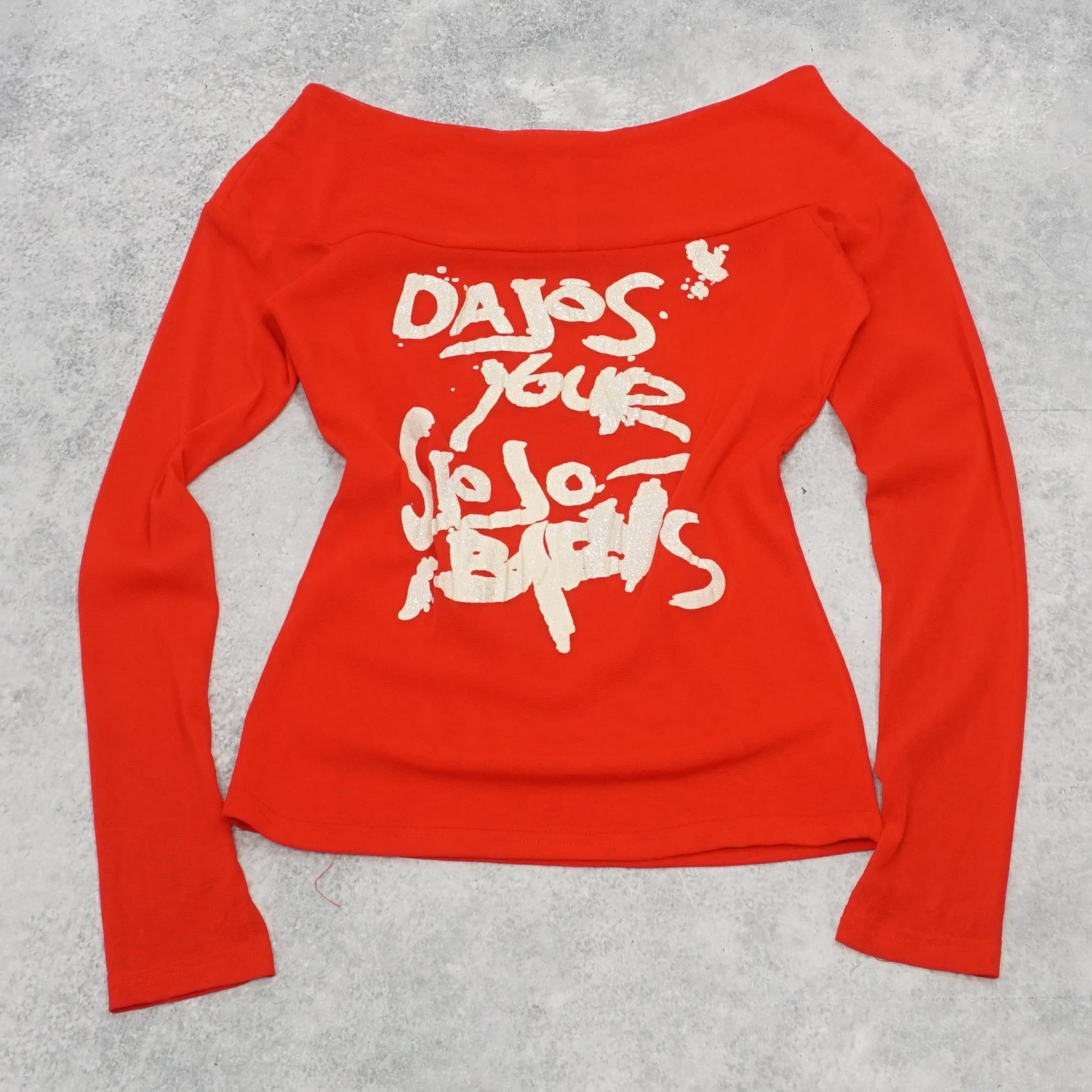 Dajos Off Shoulder Long Sleeve Top