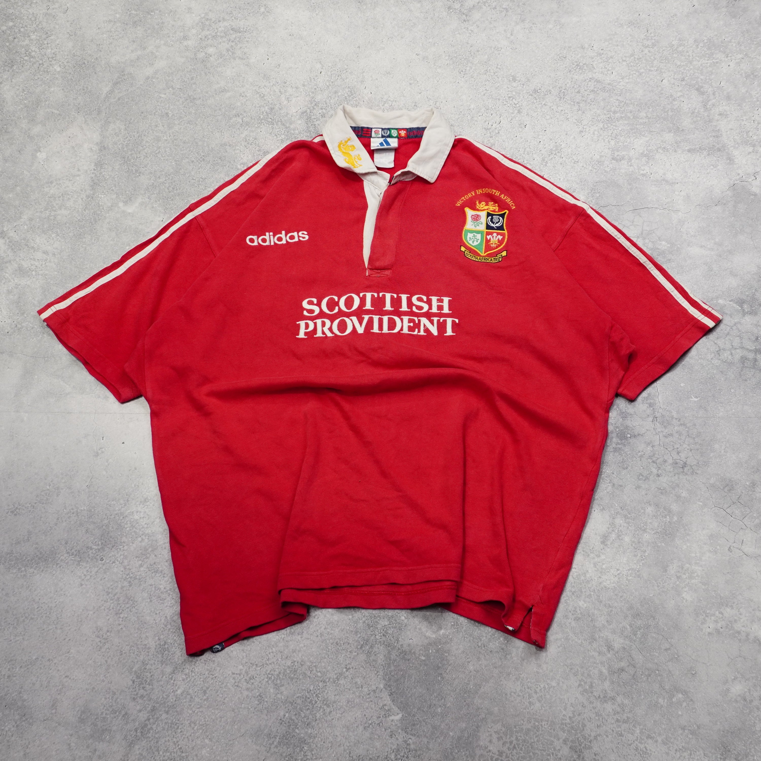 90s Adidas Lions Rugby Jersey