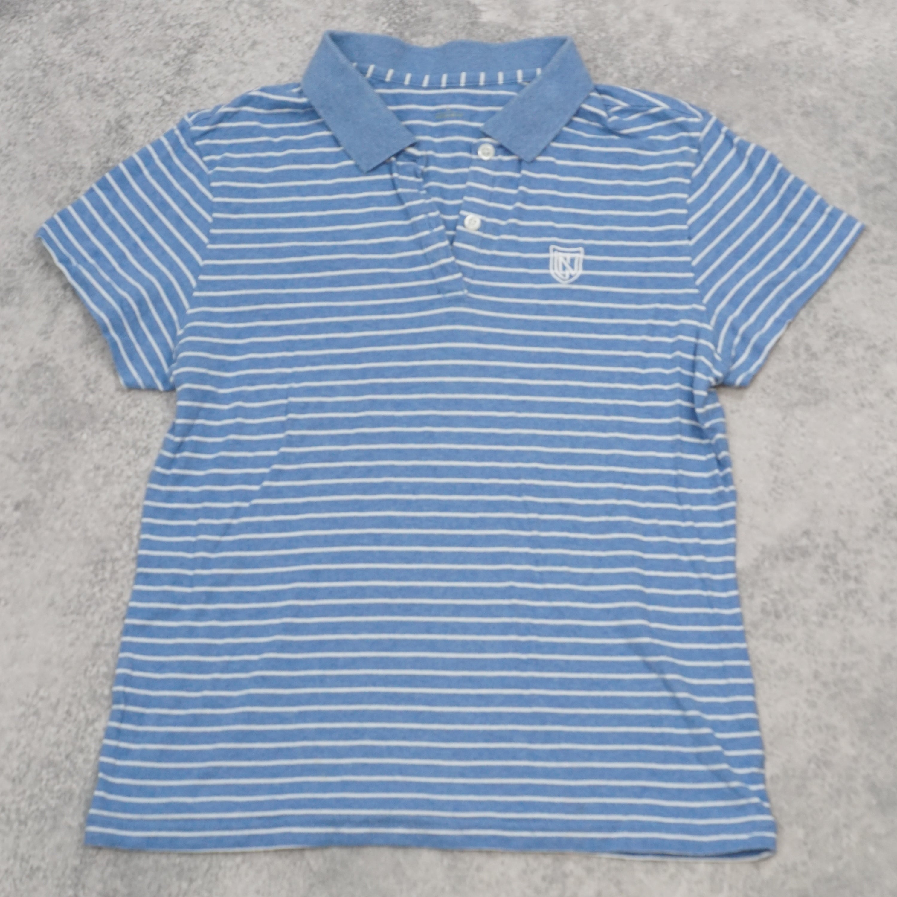 Fitted Striped Polo