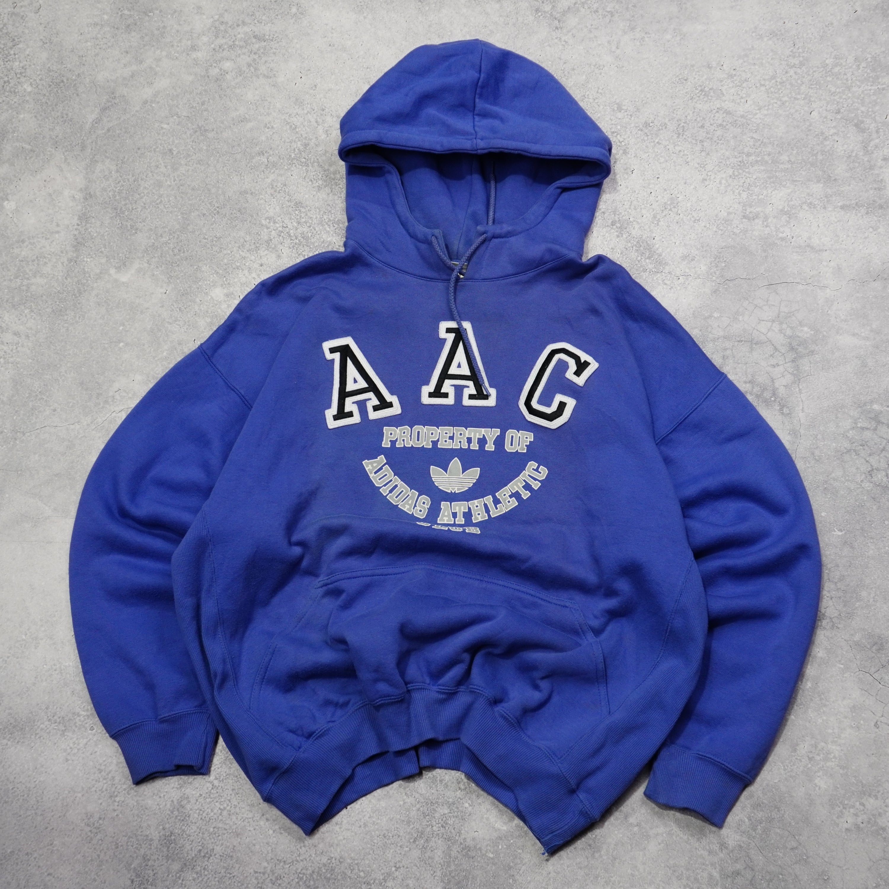 90s Adidas Athletic Club Graphic Hoodie