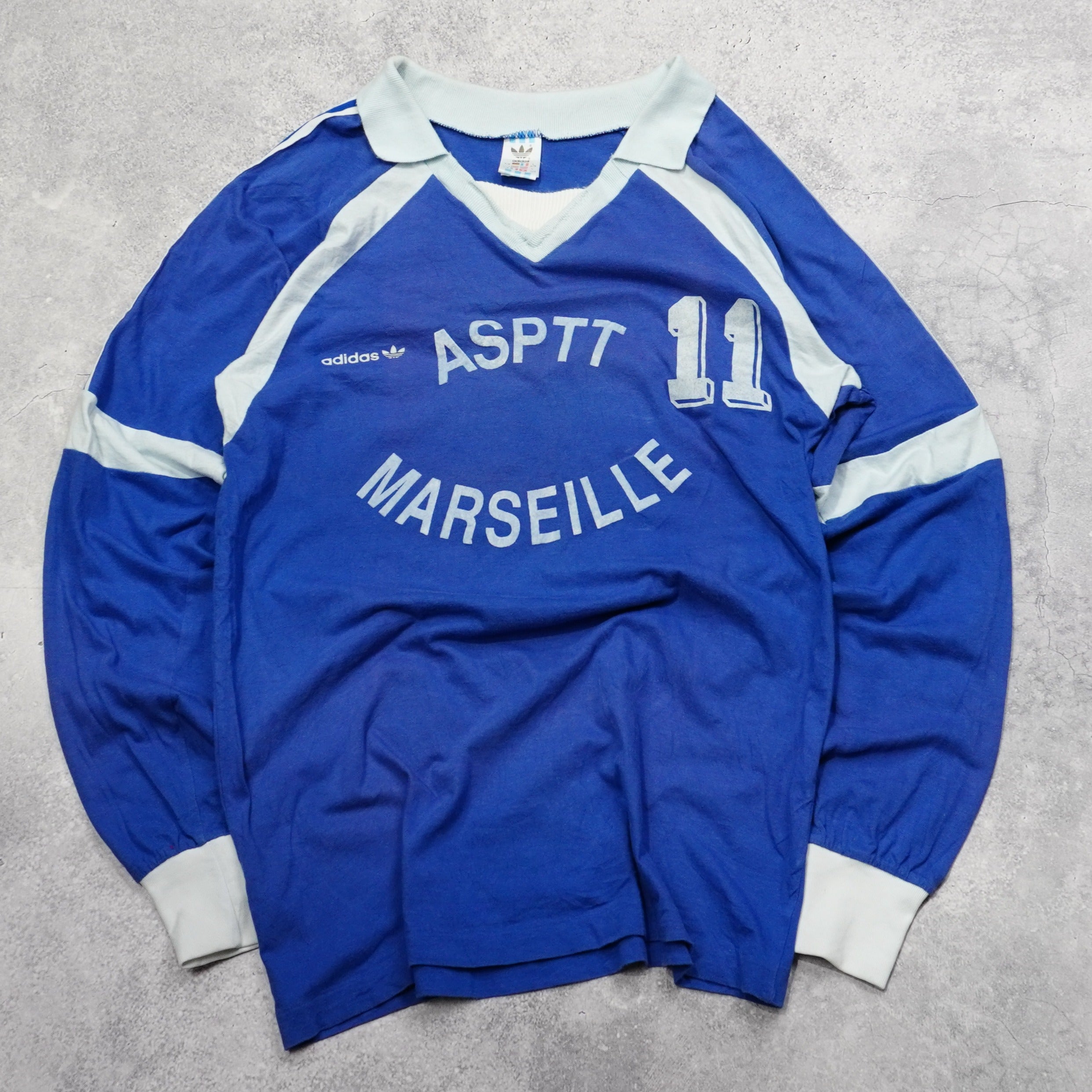 80s Adidas ASPTT Marseille Jersey