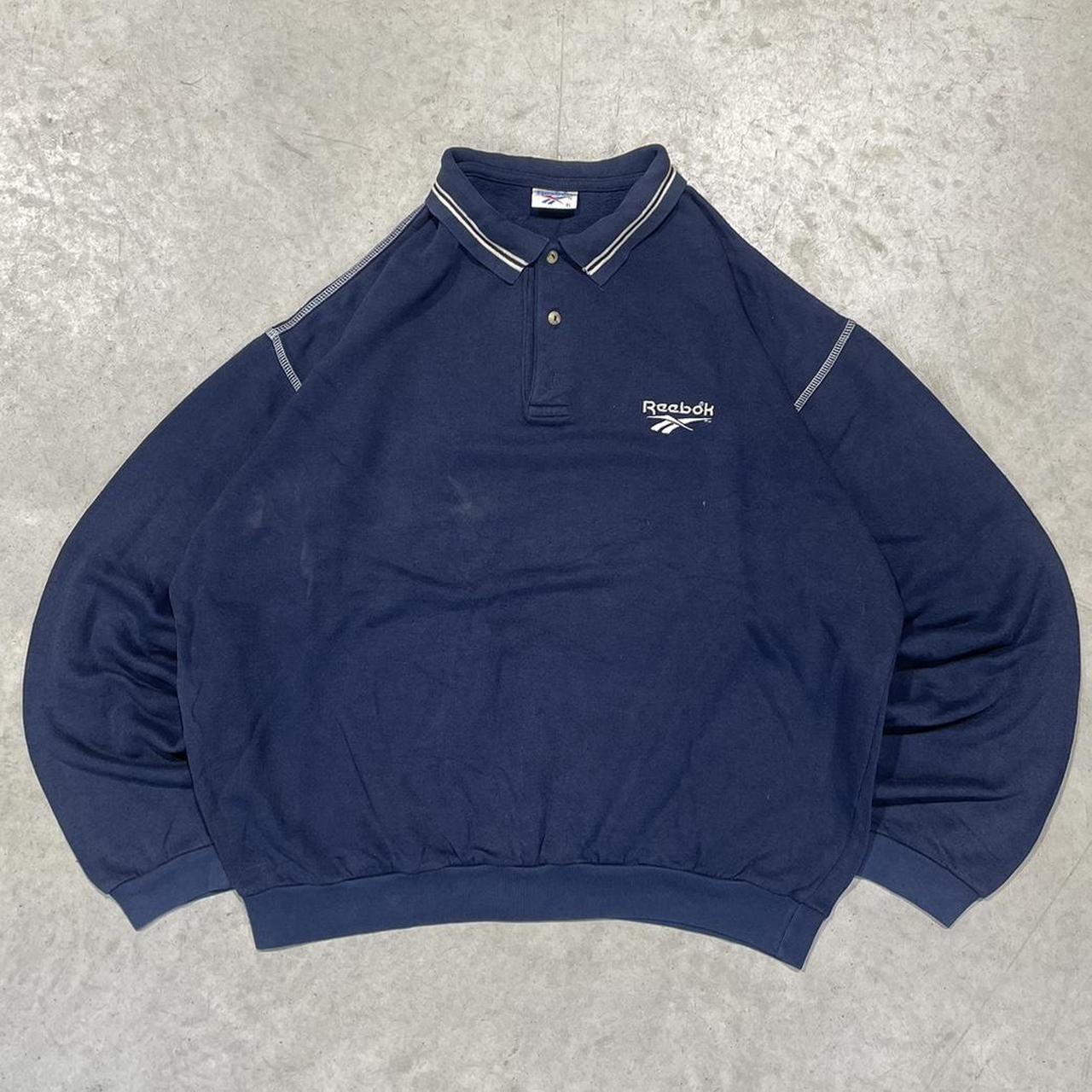 2000s Reebok Oversized Crewneck Pullover
