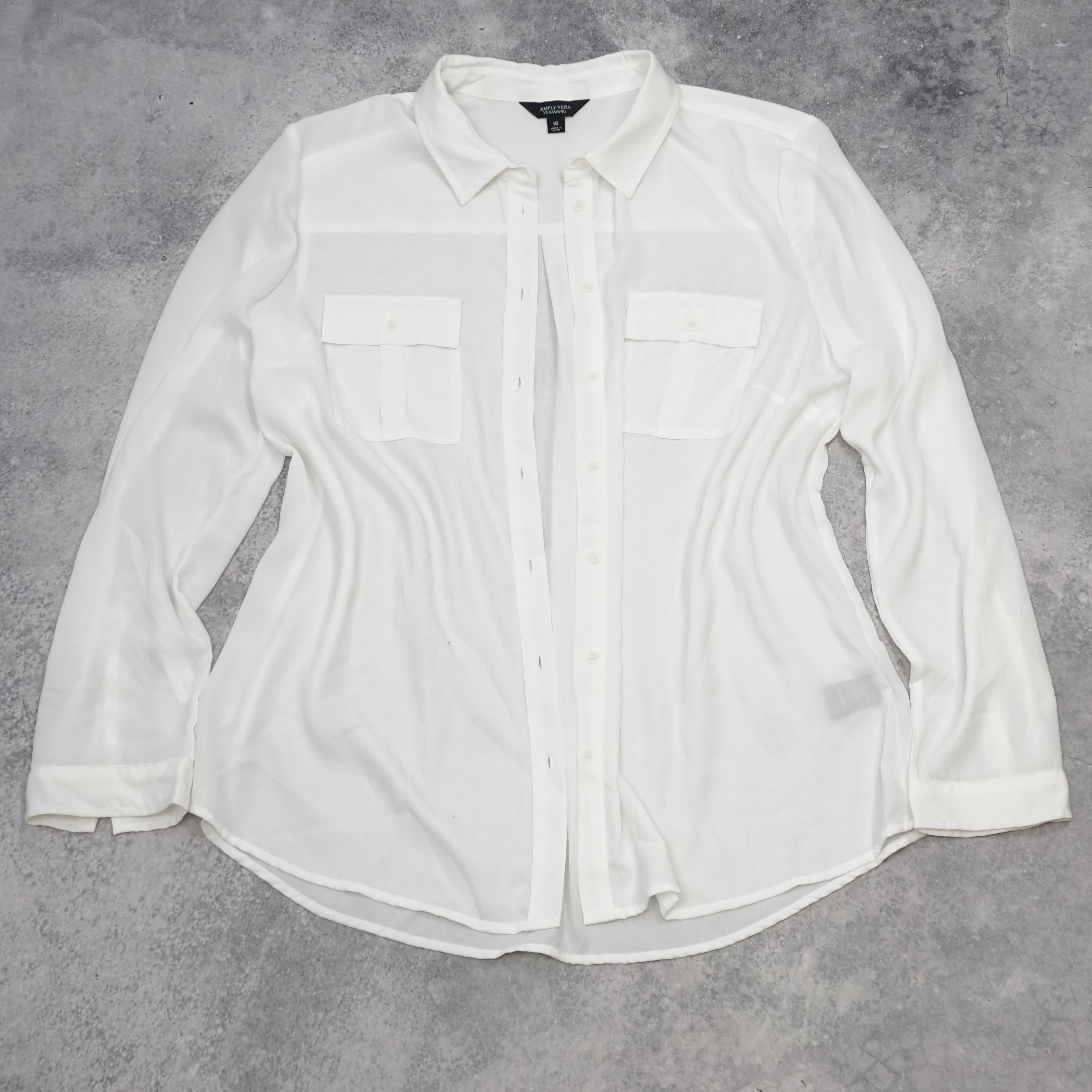 Simply Vera Wang Button Up