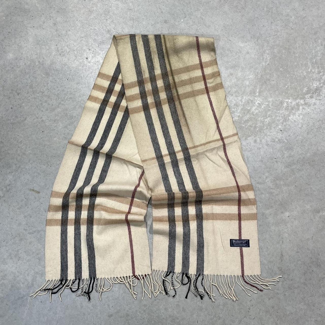 90s Burberrys Check Scarf
