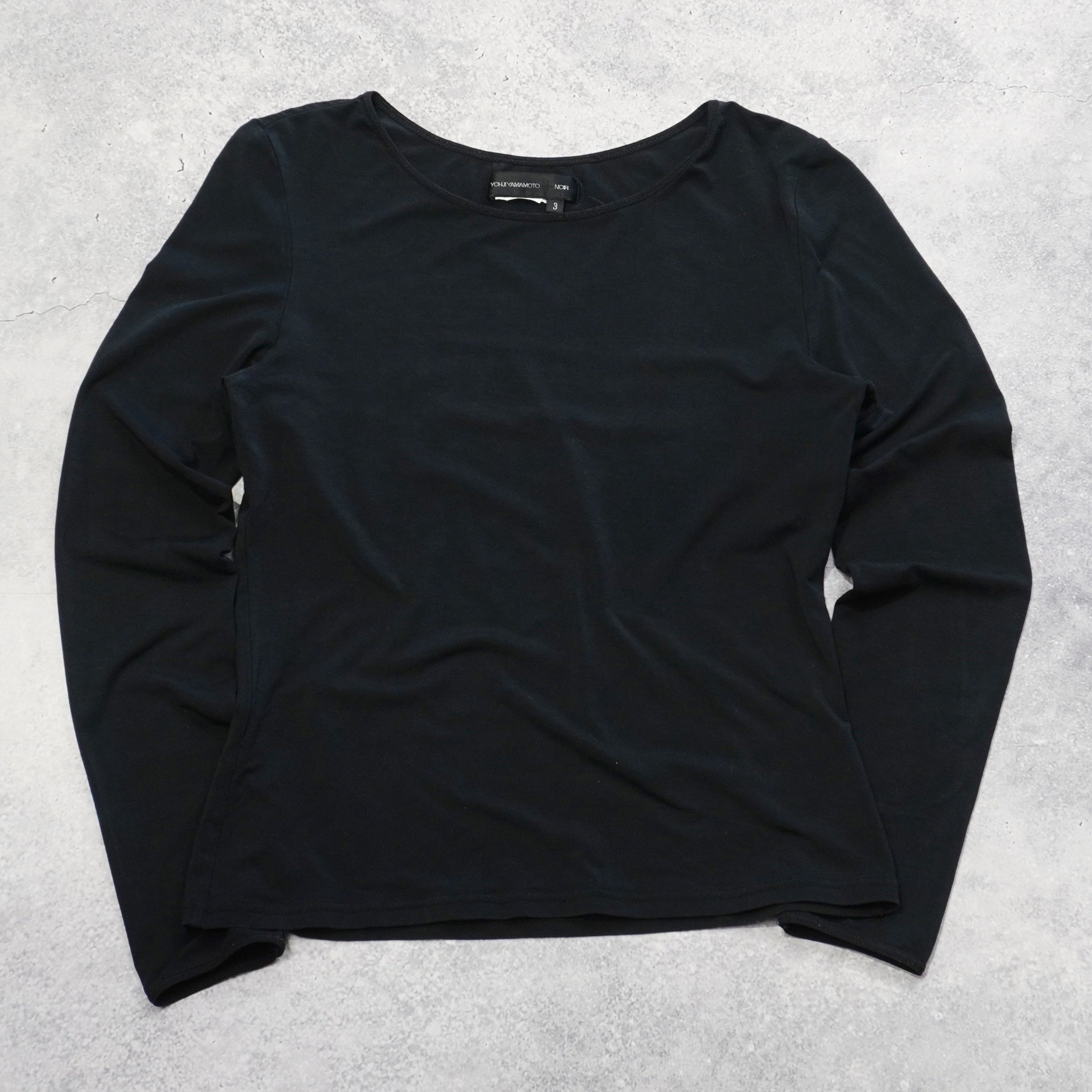 2000s Yohji Yamamoto + Noir Long Sleeve T-Shirt