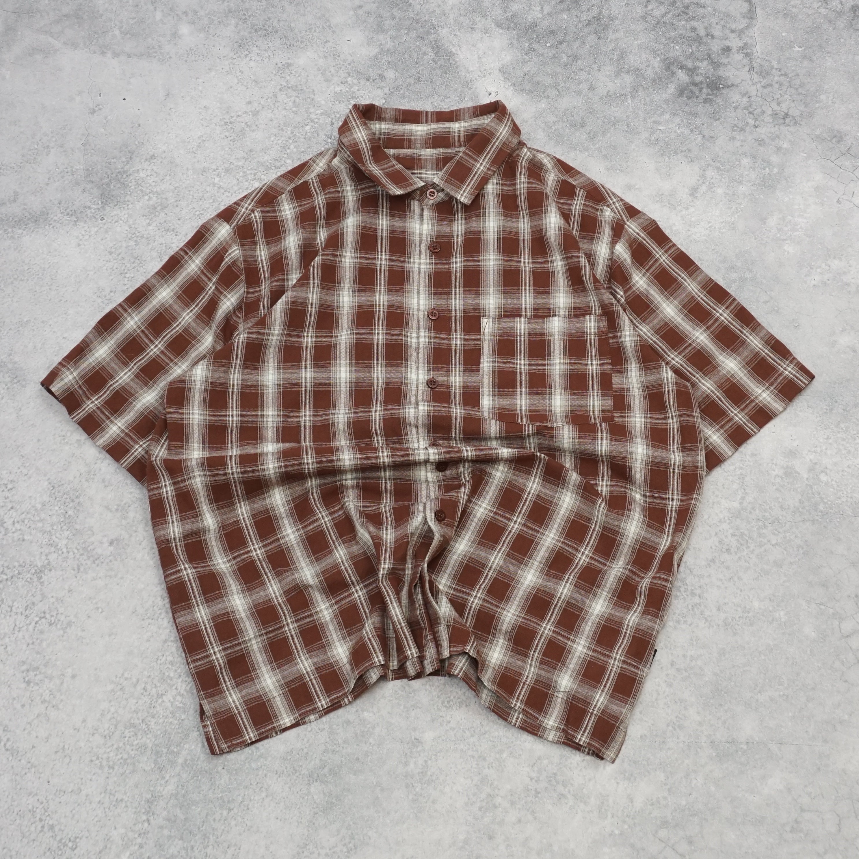 2000s Plaid Casual Shirt
