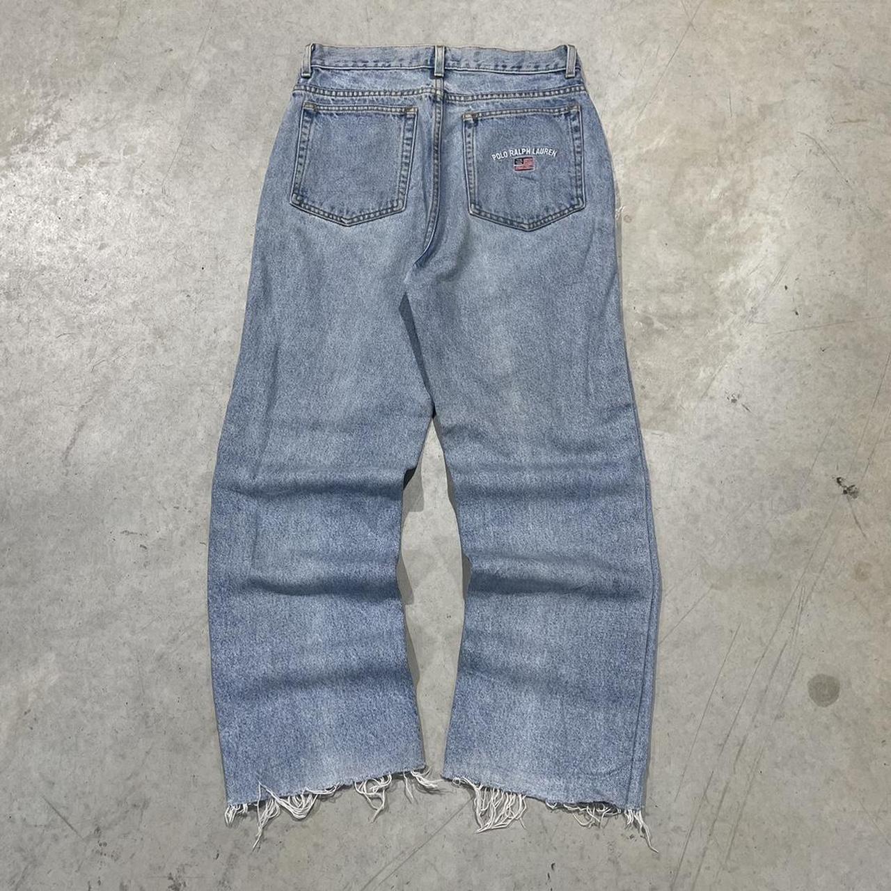 2000s Polo Ralph Lauren Wide Leg Jeans