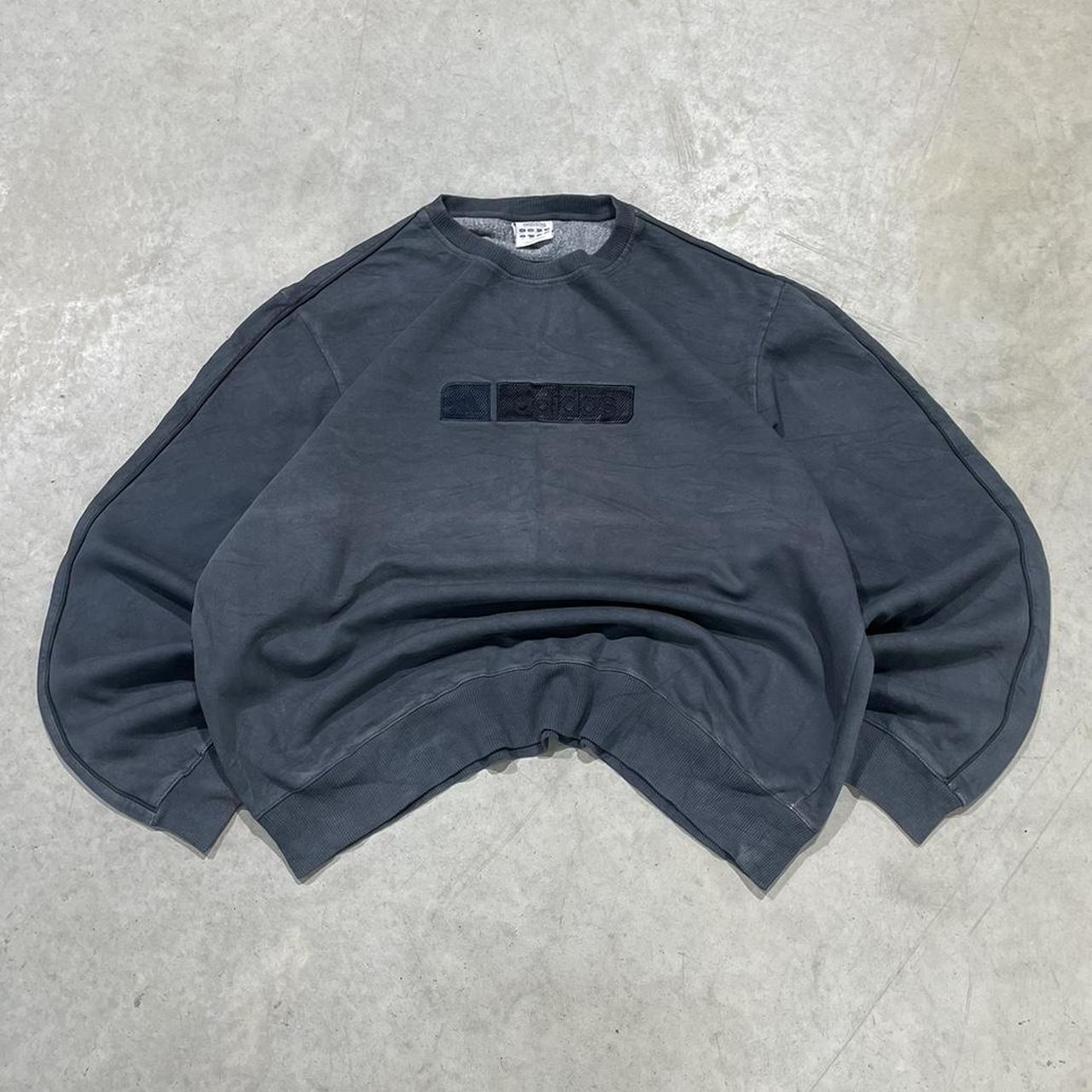 2000s Adidas Oversized Crewneck